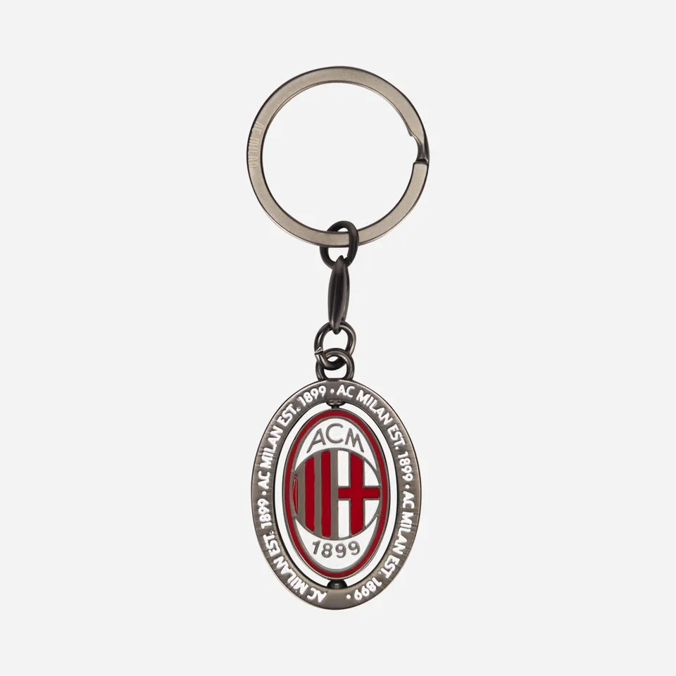 AC Milan portachiavi doppio logo gadget ufficiale