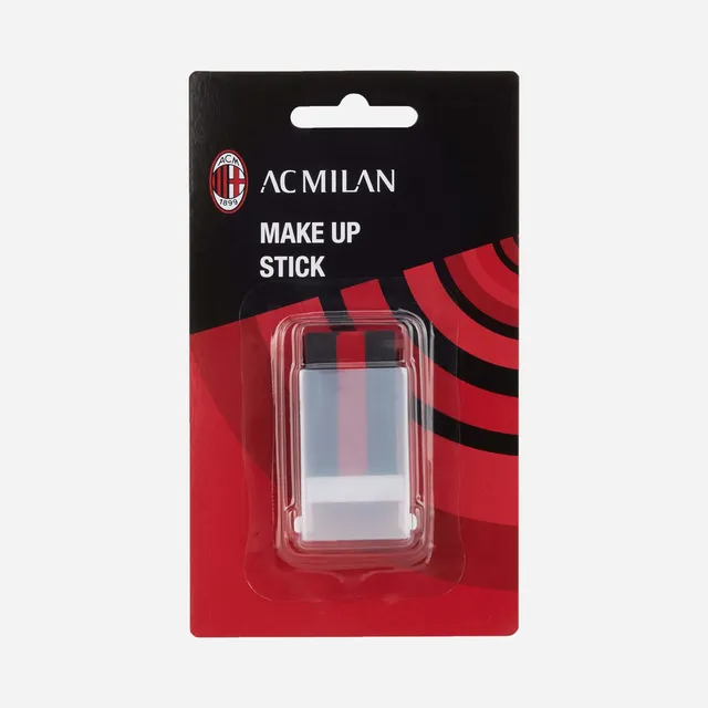 AC Milan Make-Up Stick Nero Rosso Stick Viso Tifoso