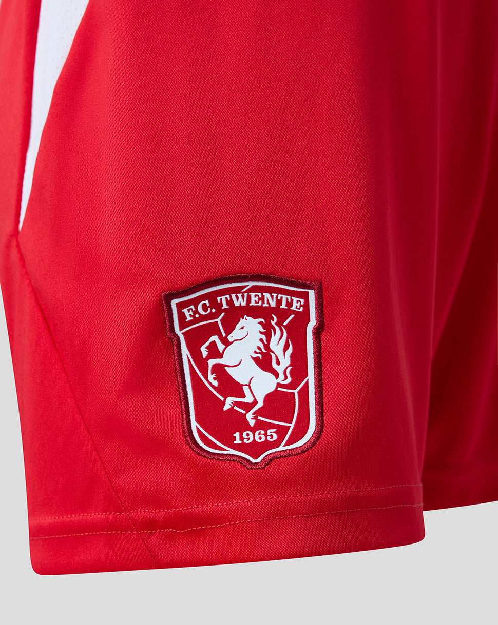 Twente Thuistenue 26/27 Short Junior Rosso Elastico
