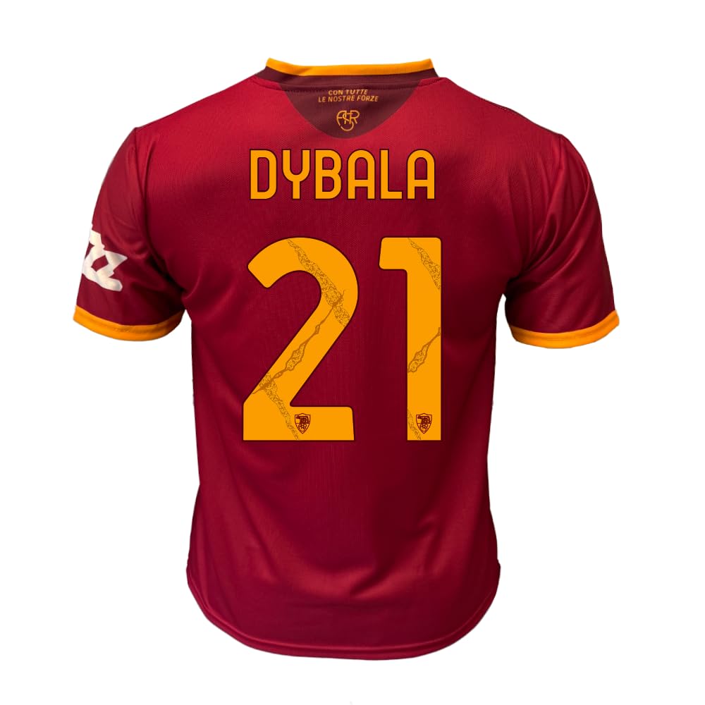 Roma Fanshop Abbigliamento AS Roma Replica Home 26-27 maglia L rossa