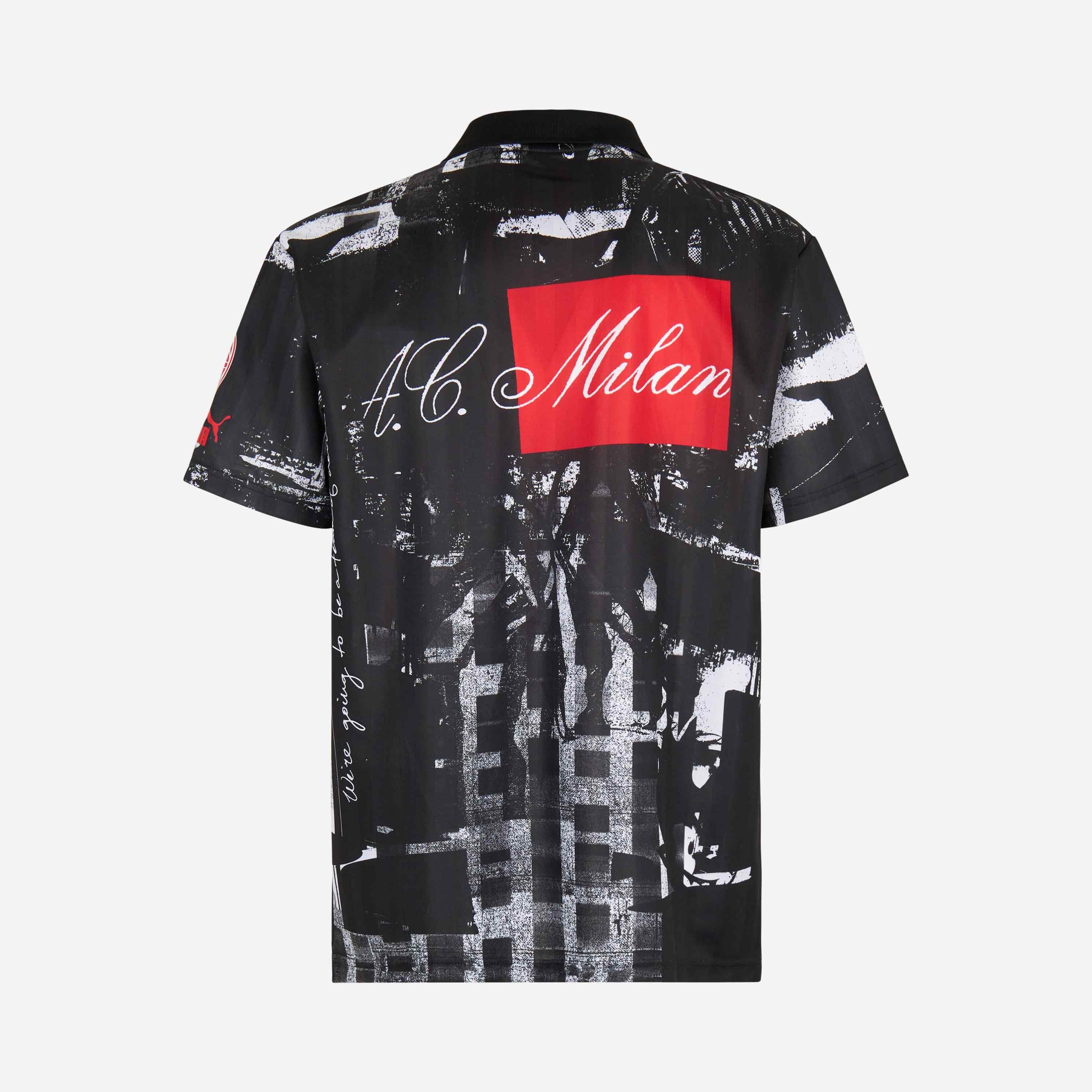 Maglie retro Milan NRGY maglia retro nera uomo