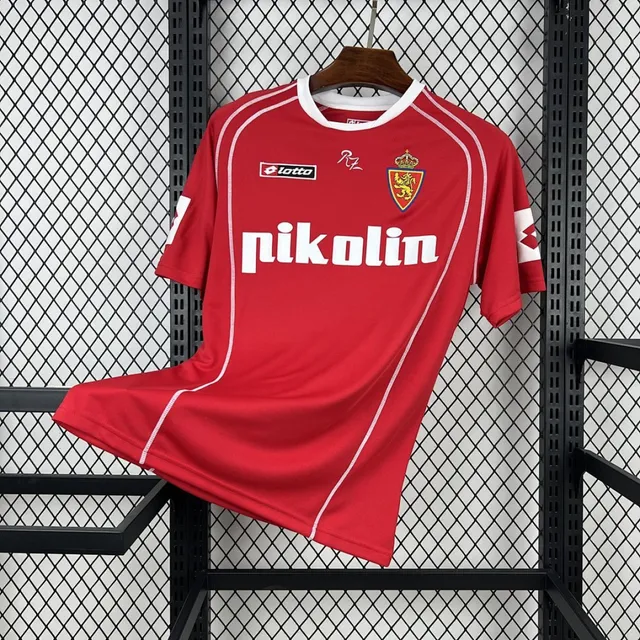 Tifoso Store Maglie da Calcio Seconda Real Zaragoza 2004/05 maglia blu