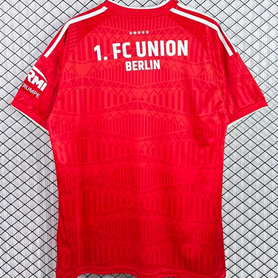 Union Berlino 2026/27 Prima Maglia Home Rossa