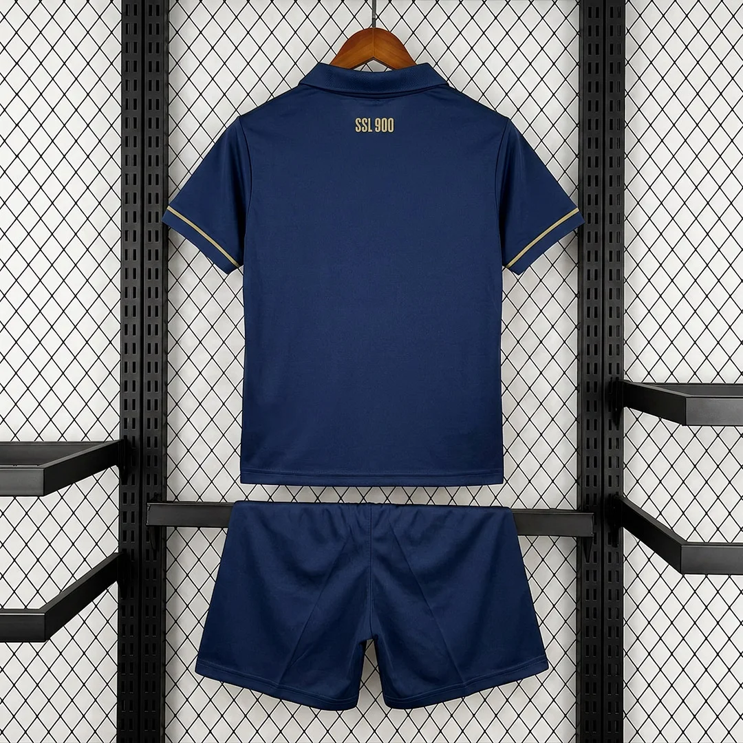 Tifoso Store Lazio Bambino 2026/27 completo terza navy oro