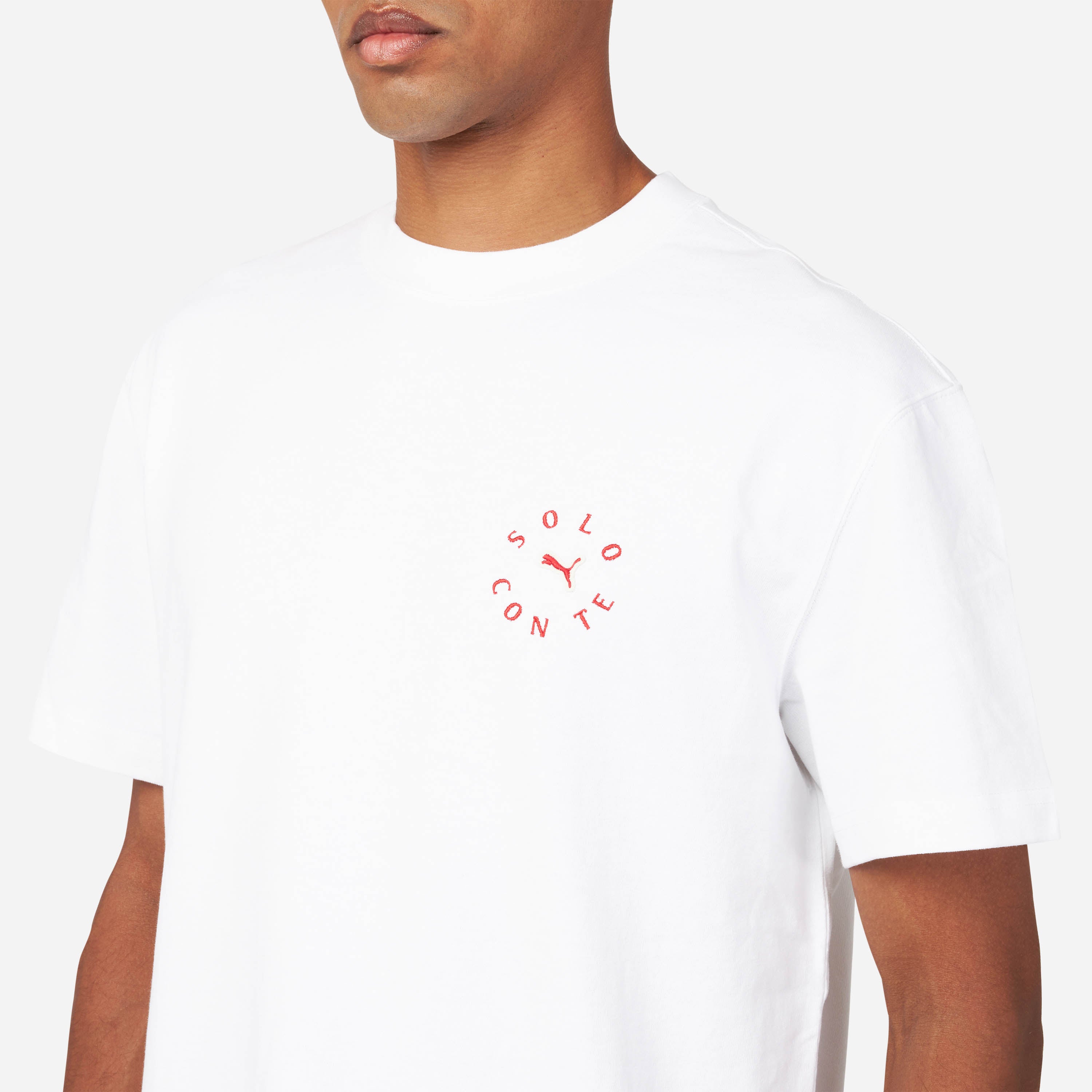 Puma x AC Milan Paninari T-Shirt Uomo Manica Corta Stampa Logo