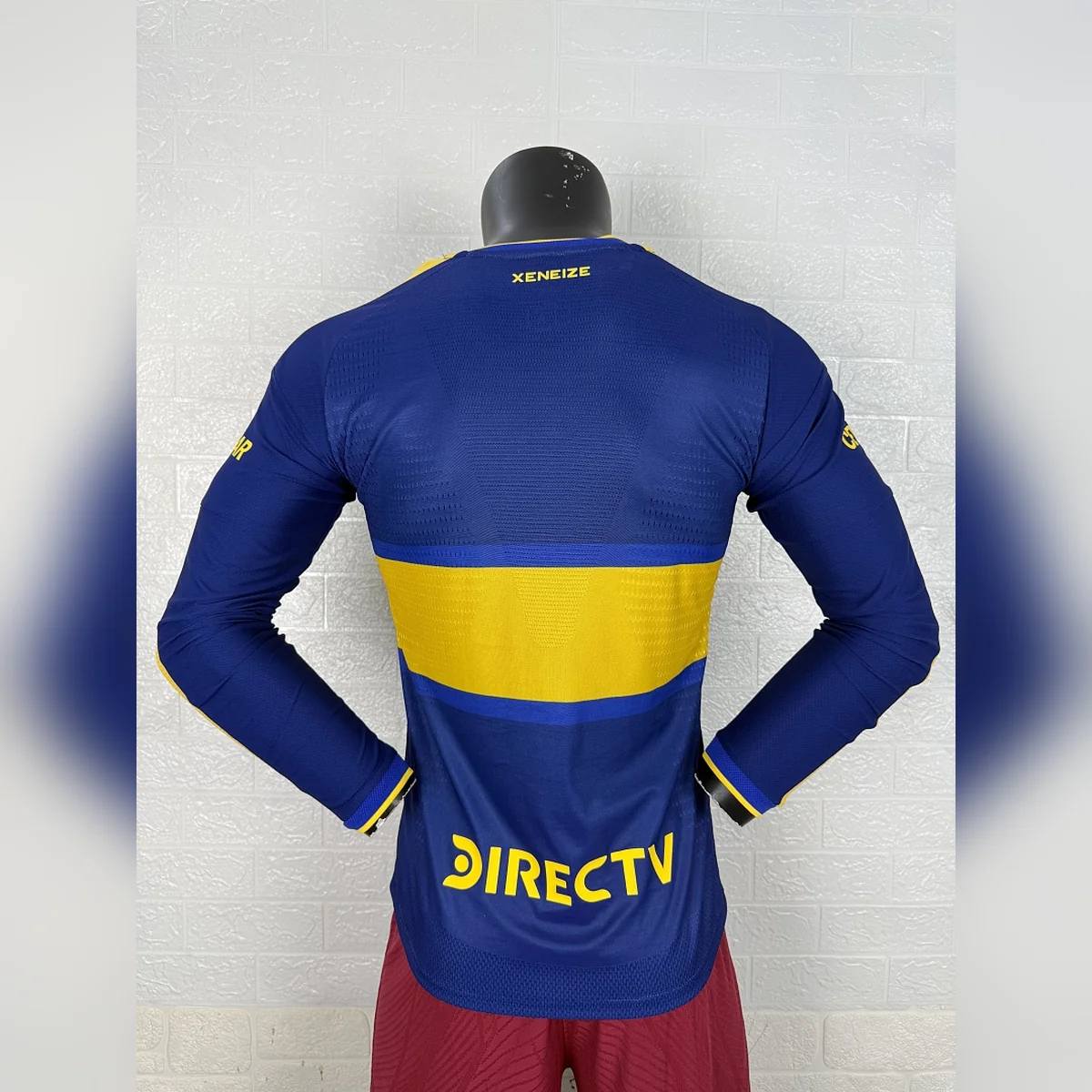 Prima Maglia Boca Juniors 2026/27 manica lunga giocatore blu