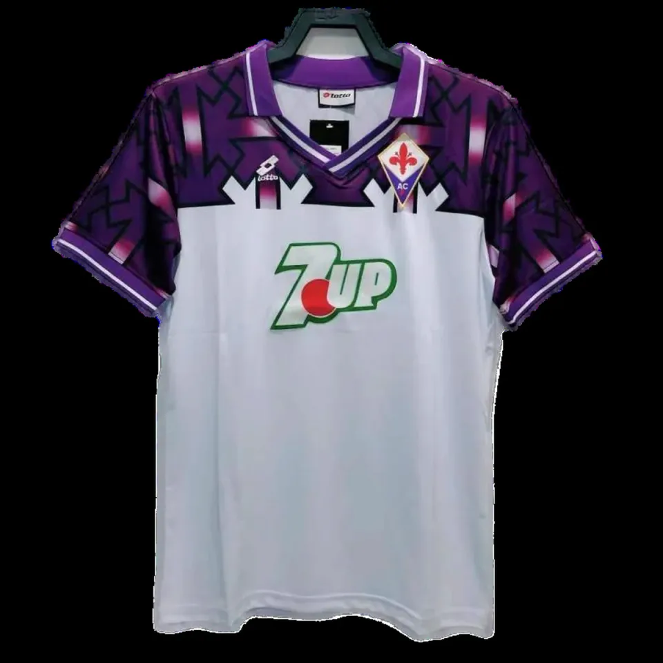 Tifoso Store Fiorentina 1992/93 Seconda Maglia Bianca Viola