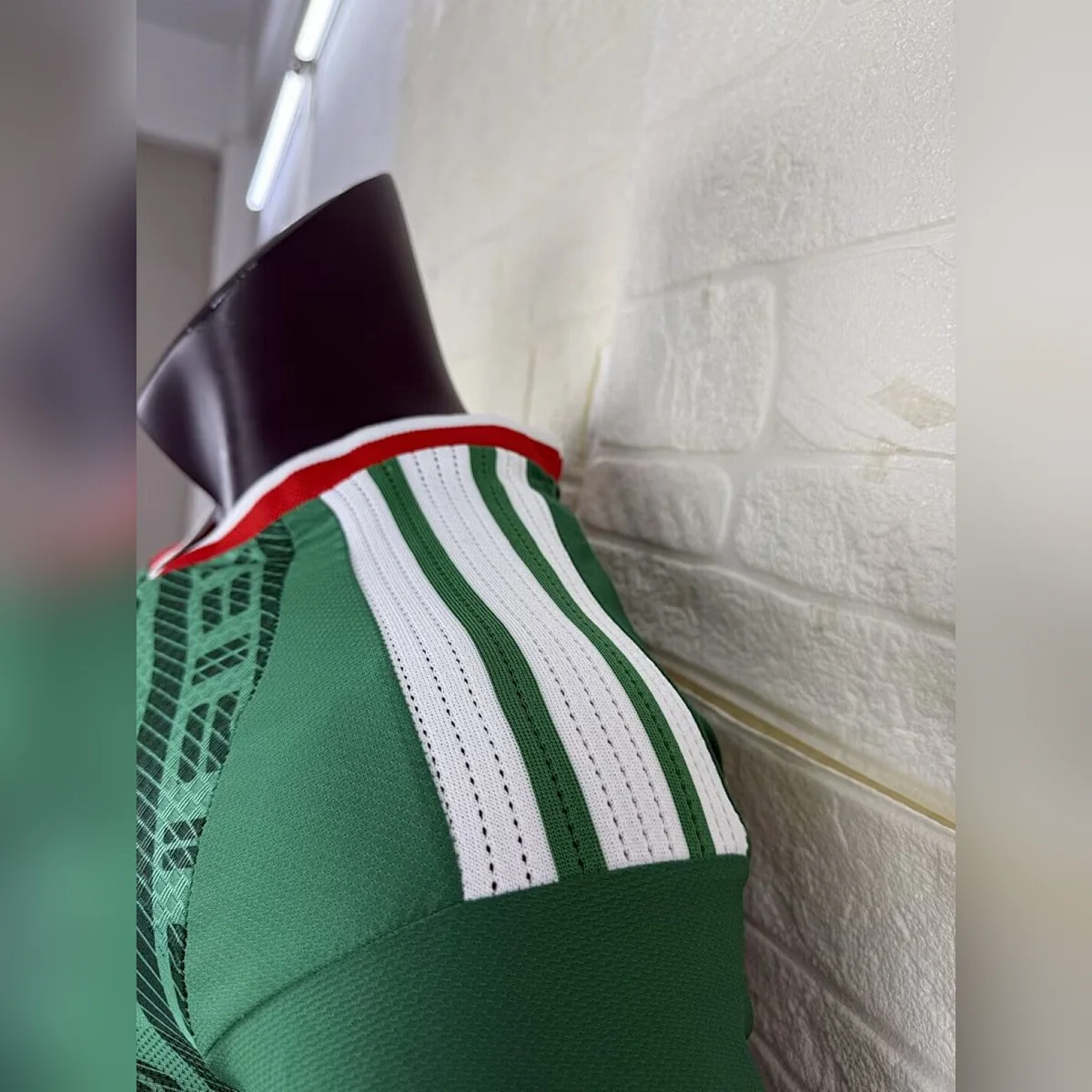 Tifoso Store Messico 2026/27 Prima Maglia manica lunga giocatore verde