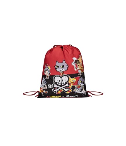 AS Roma x Tokidoki Sacca Zaino 37x47 giallorossa
