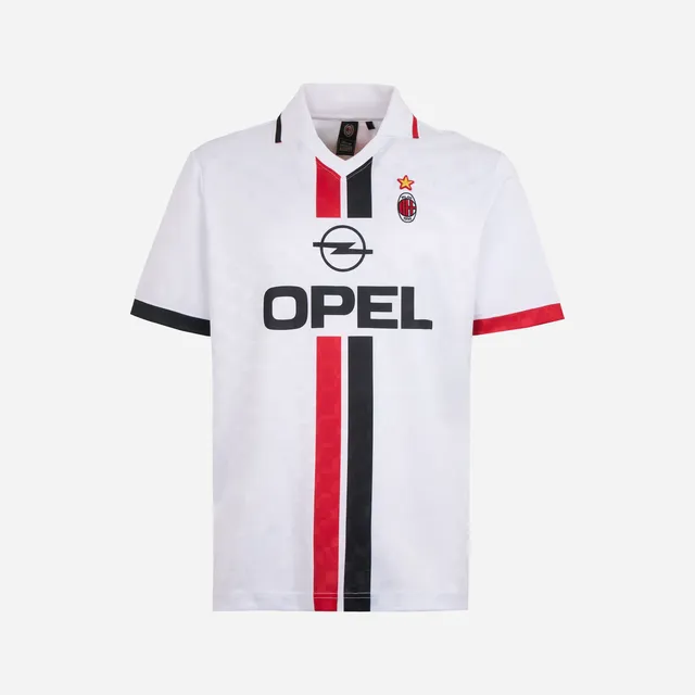 AC Milan Maglie Retro Away Jersey 1995/96 Bianca Uomo M