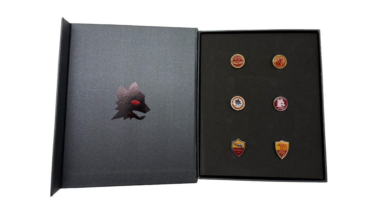 AS Roma set 6 spille logo da collezione