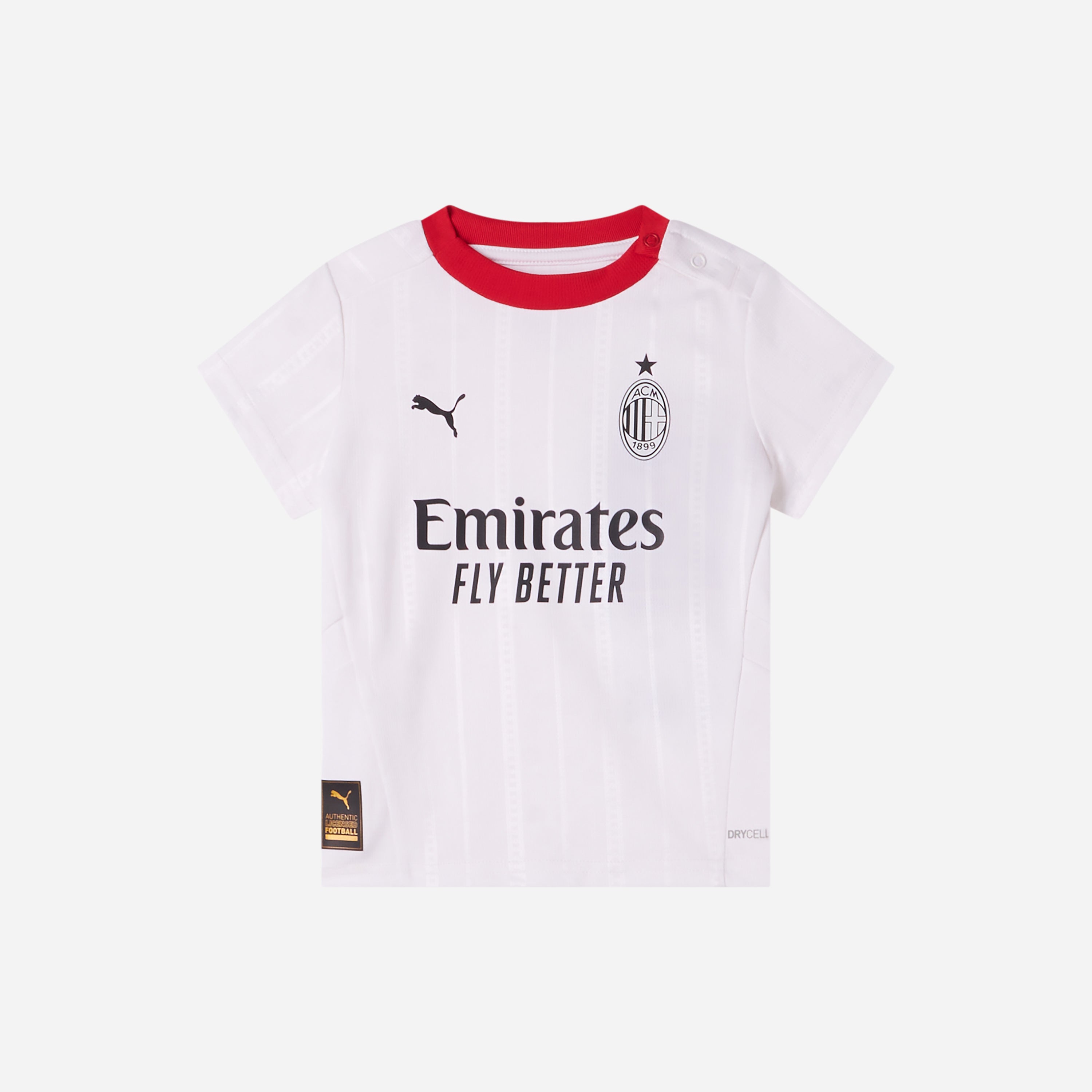 AC Milan Kit Gara Away 2024/25 Baby Kit neonato completo