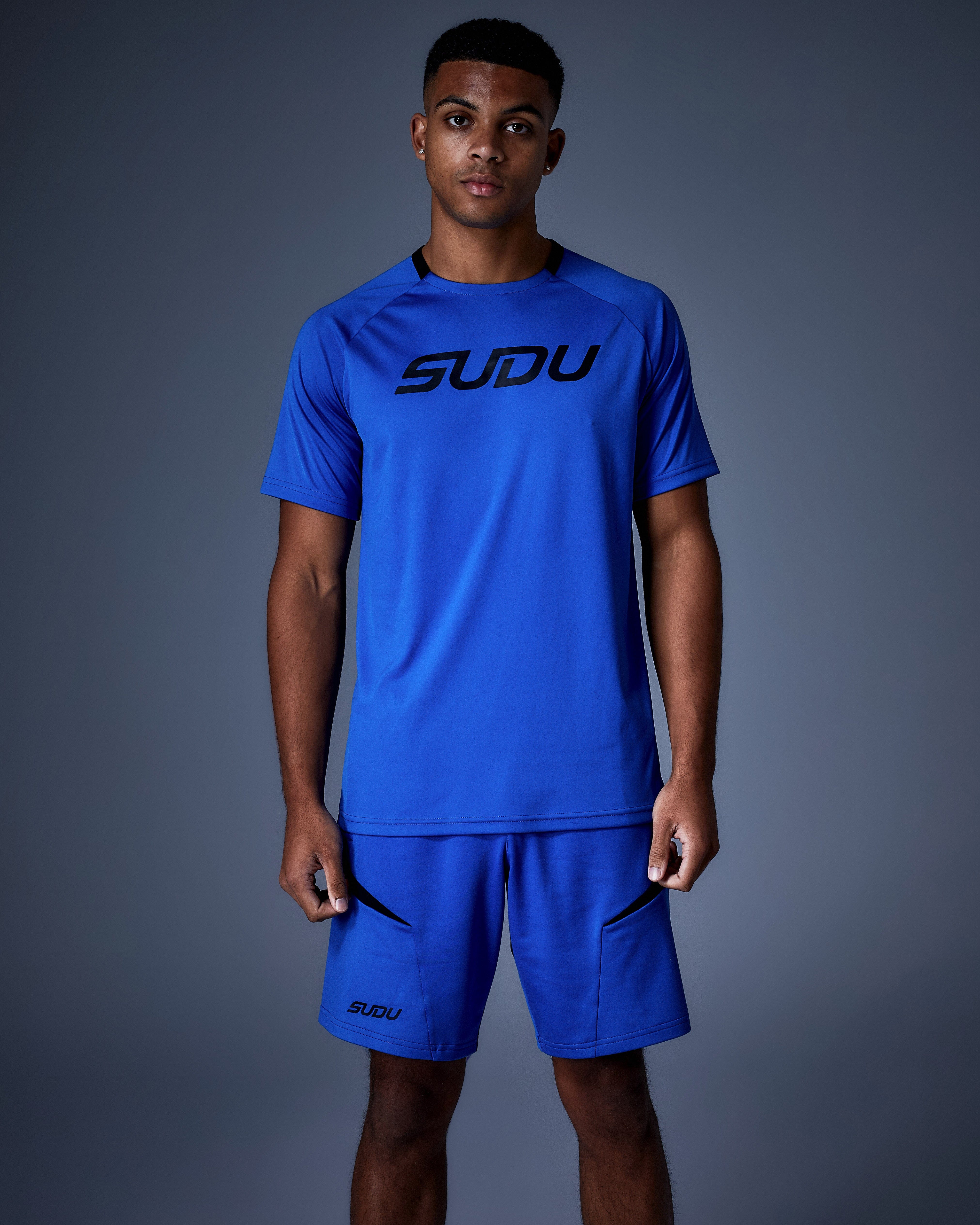 SUDU Clothing SPT 01 Play maglietta blu