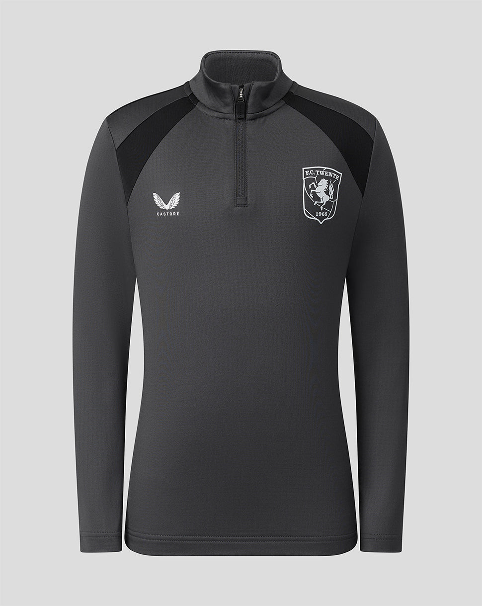 Twente Training 26/27 felpa midlayer junior grigia 146