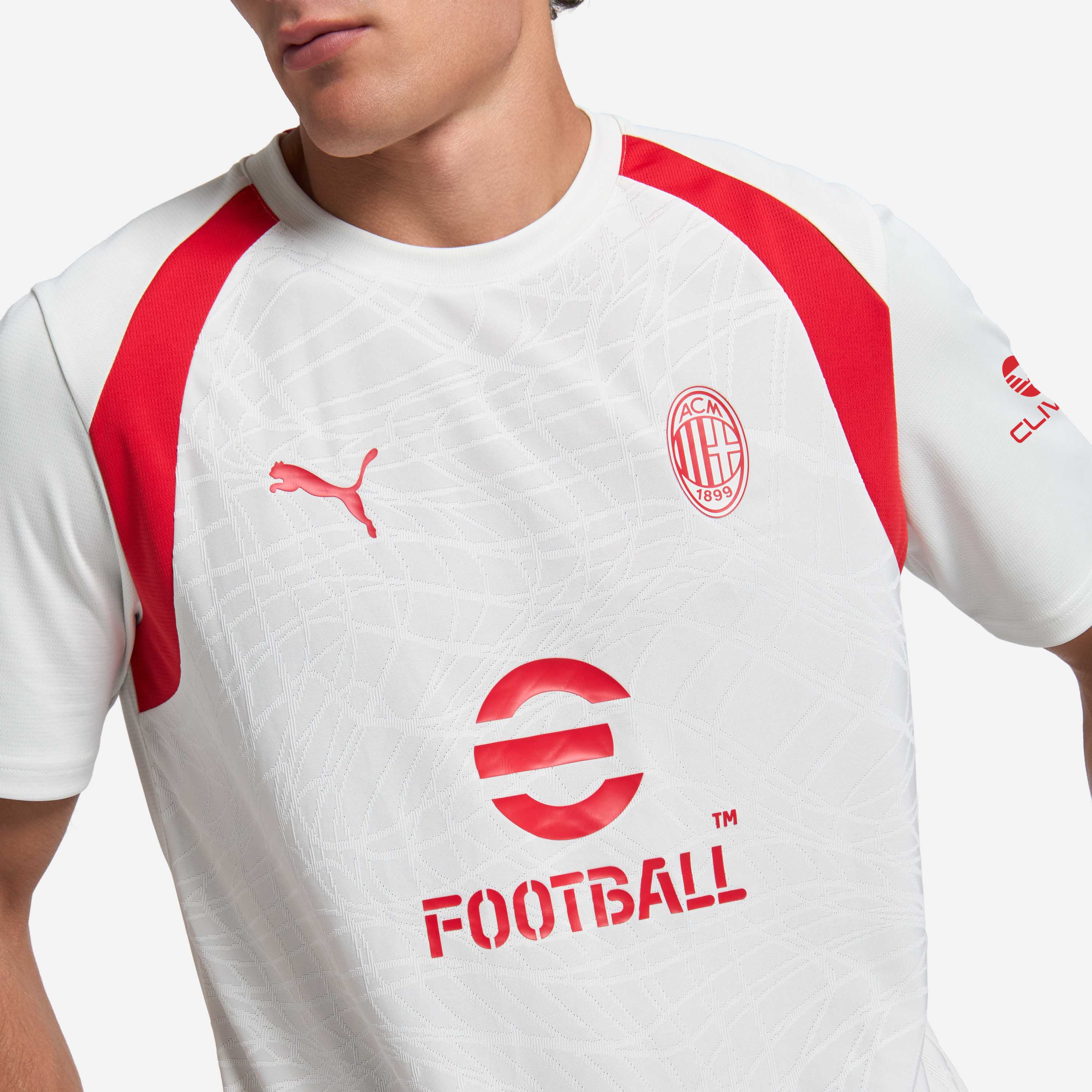 AC Milan Allenamento Training 2026/27 Maglia Bianca M