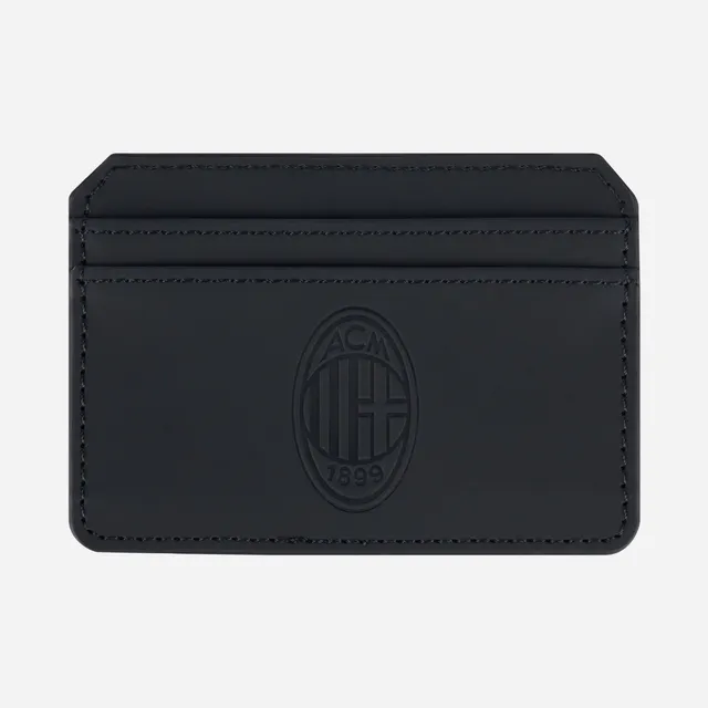 AC Milan portacarte impermeabile nero 7x10 logo