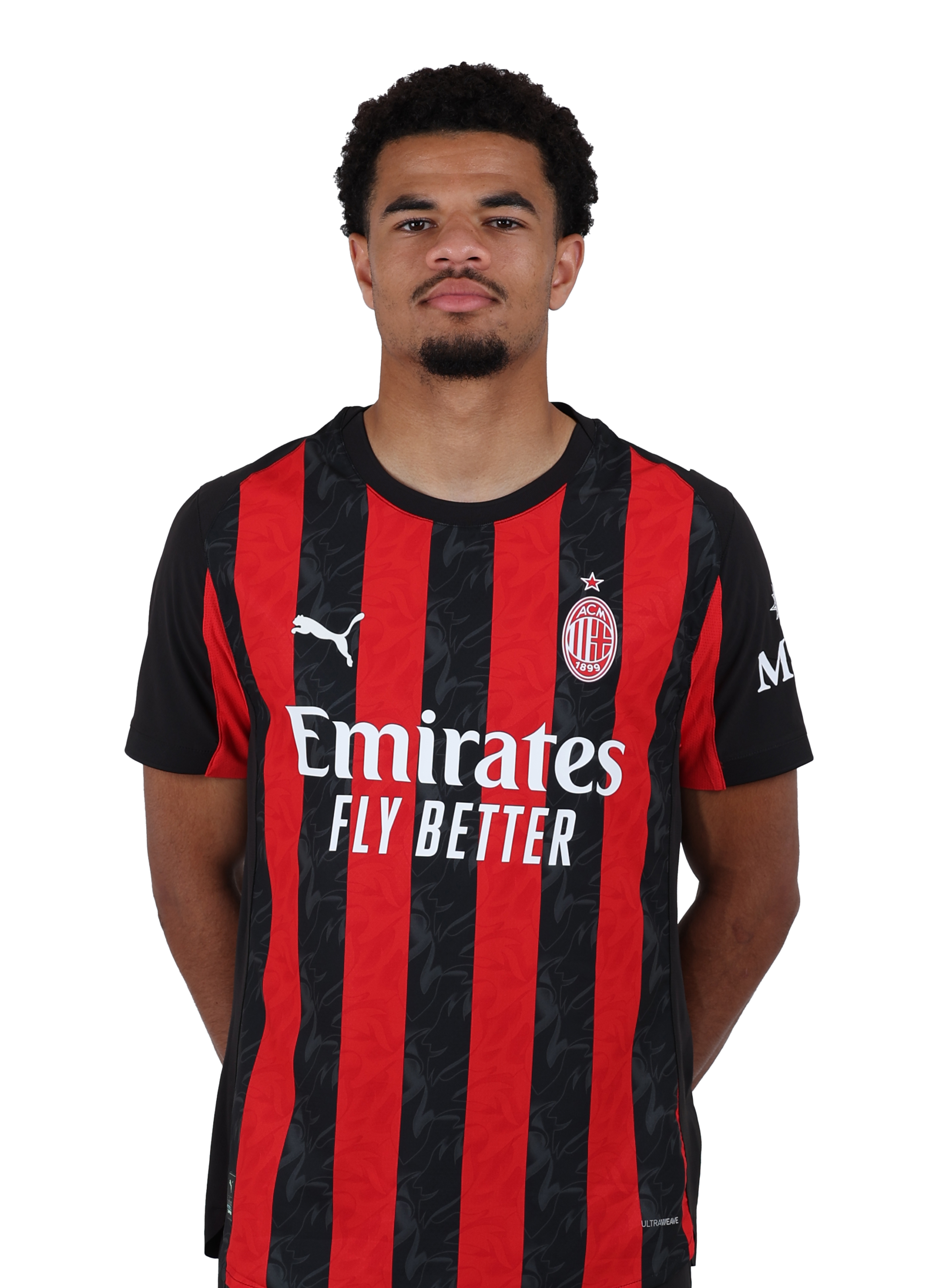 AC Milan Kit Gara Athekame 24 maglia uomo difensore