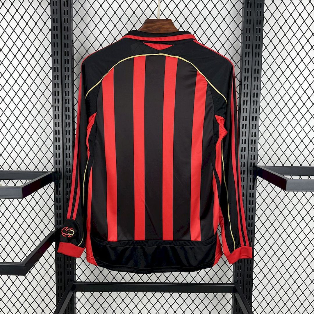 Tifoso Store Milan 2006/07 Maglia Calcio Manica Lunga Retro