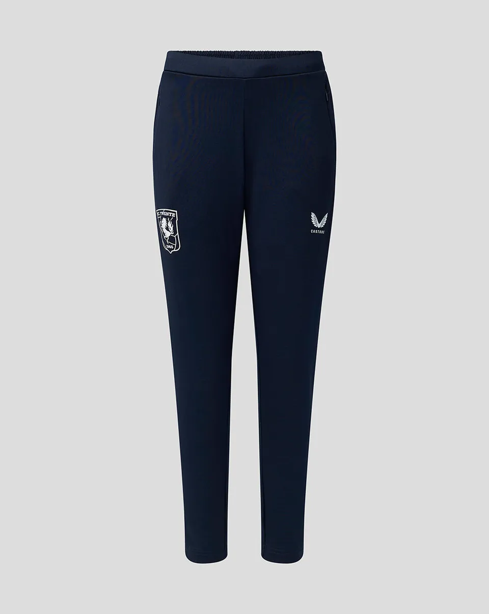 Twente Training 26/27 pantaloni junior blu navy con tasche