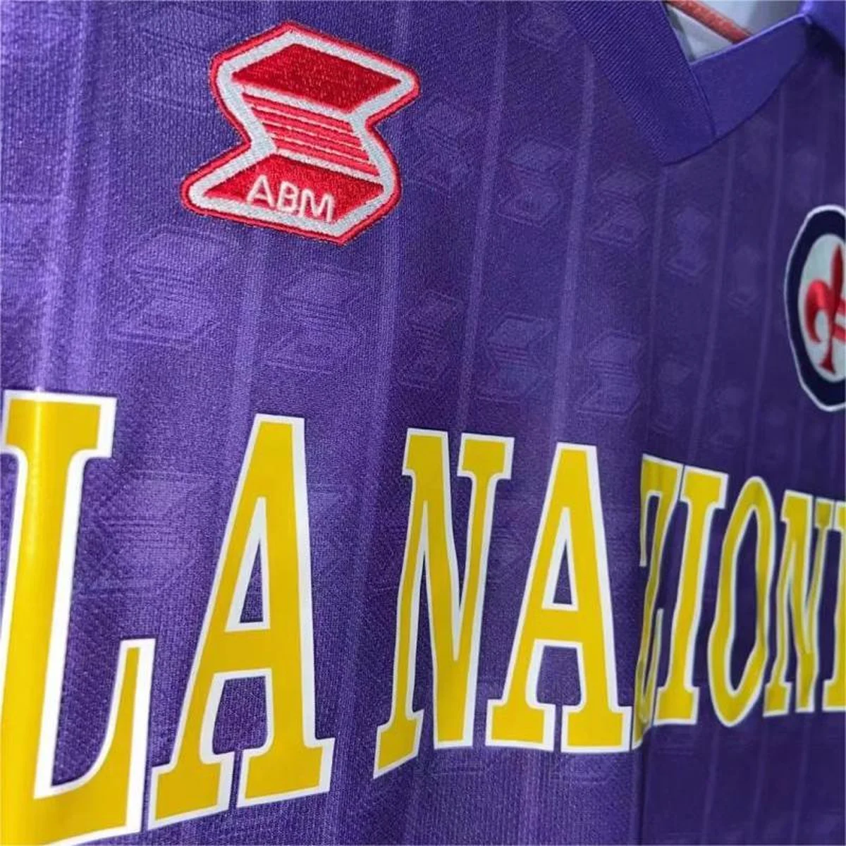 Fiorentina 1989/90 maglia retro viola maniche corte