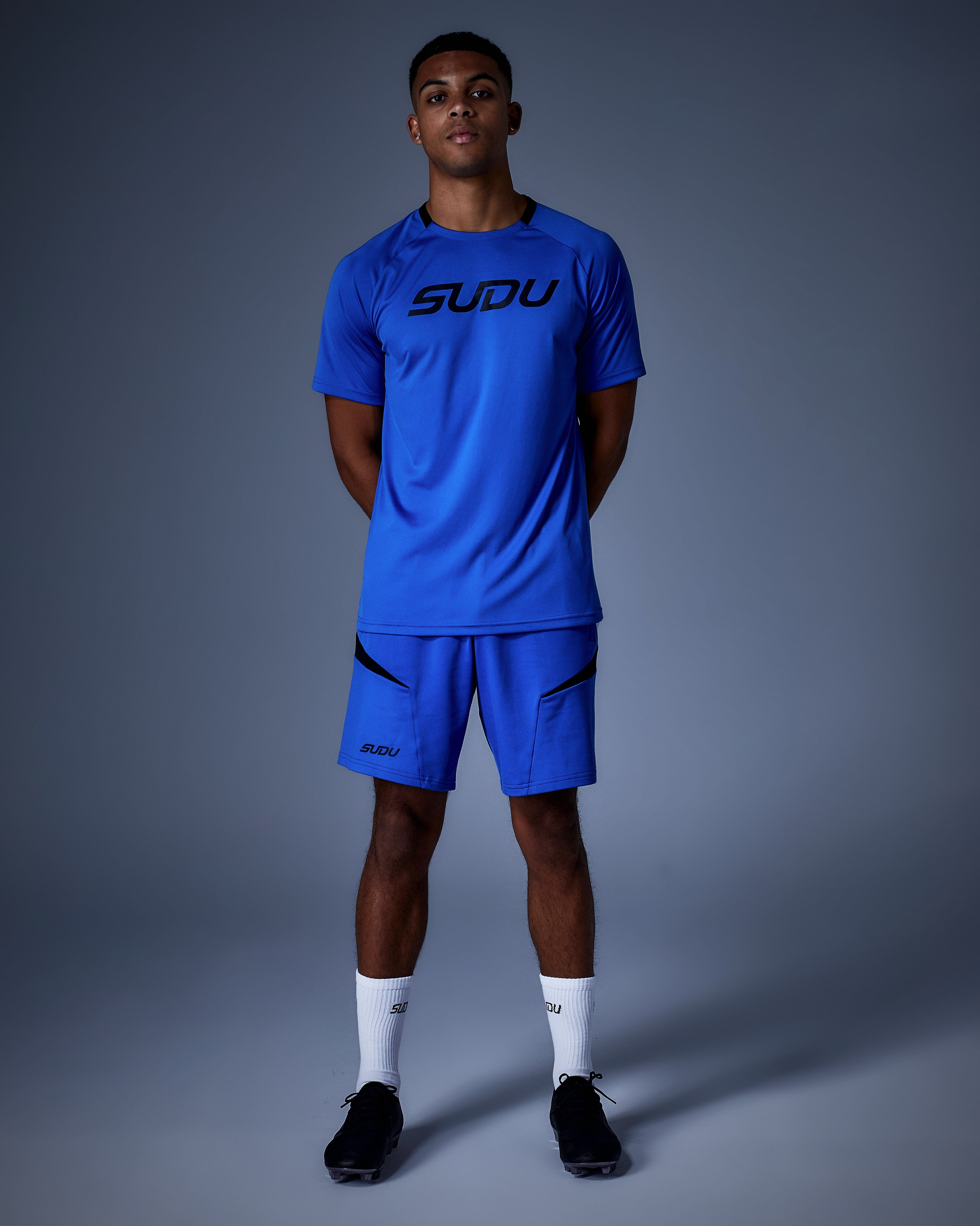 SUDU Clothing SPT 01 Play maglietta blu