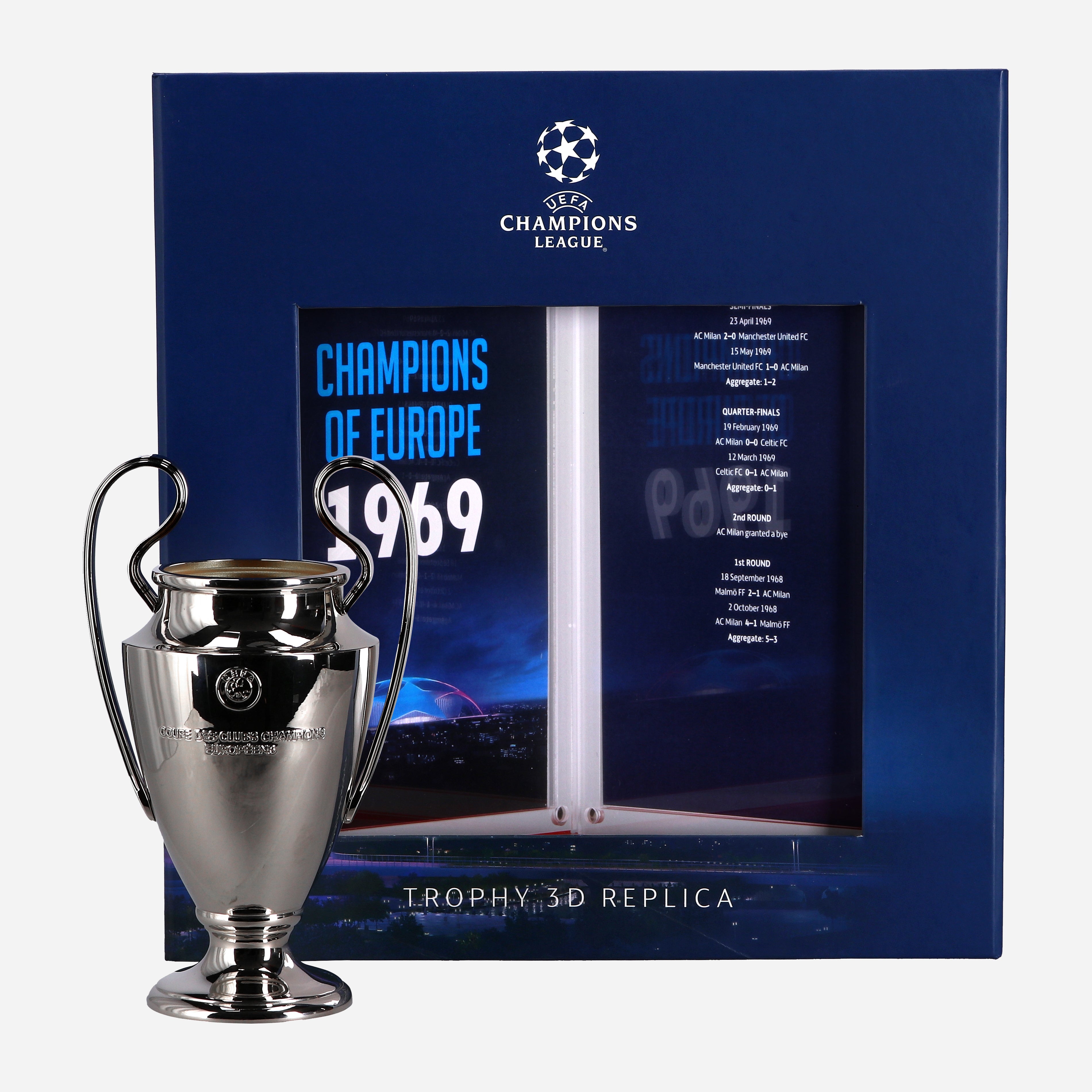 AC Milan Souvenir Locandina 150 mm Le Livre Ouvert 1969