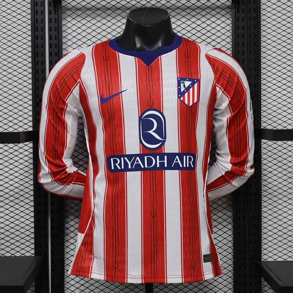 Atletico Madrid 2026/27 maglia manica lunga giocatore