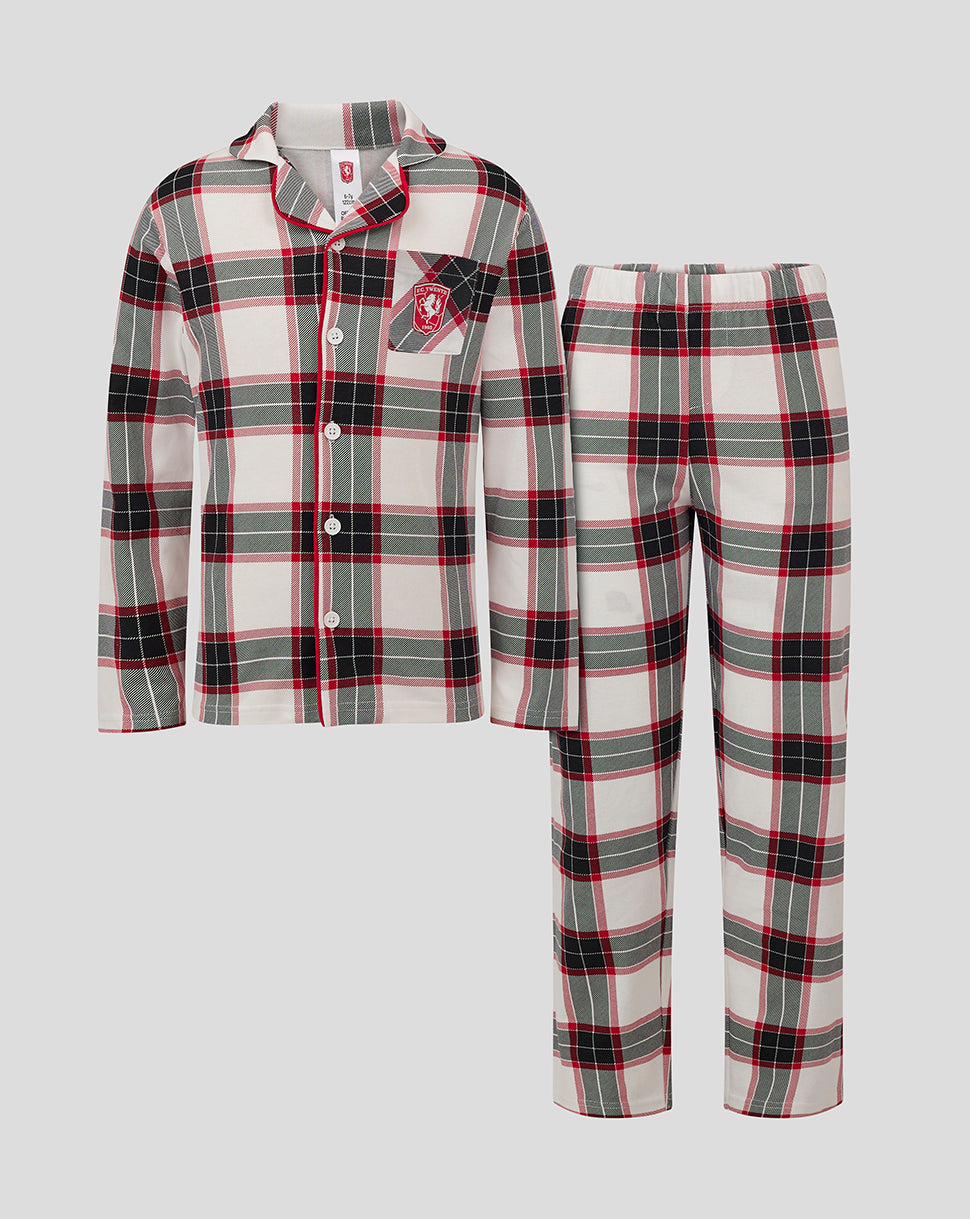 FC Twente Kinderen pigiama bambini bianco/rosso cotone