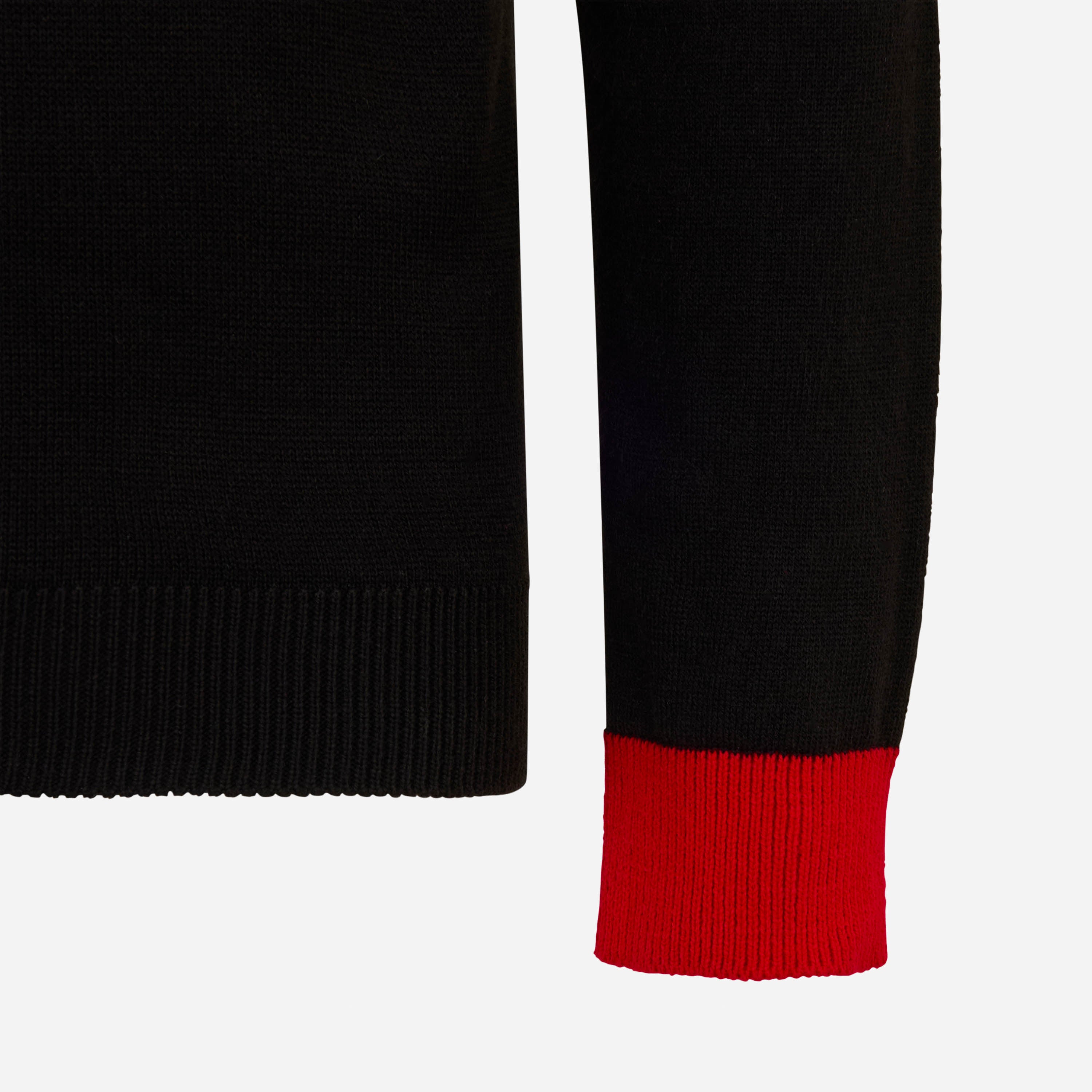 AC Milan 1967/68 maglia portiere retrò nera uomo