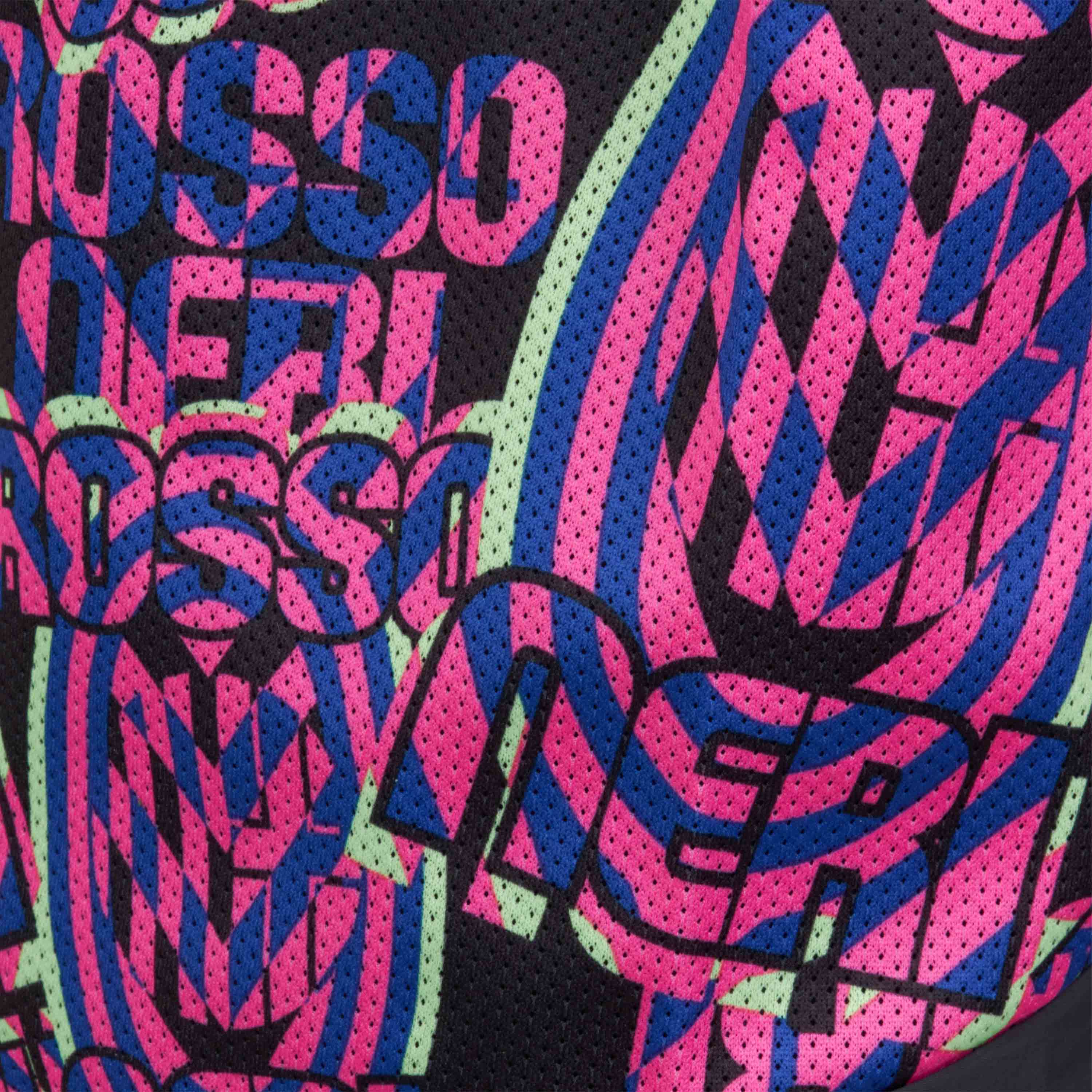 AC Milan NRGY pantaloni tuta blu rosa con tasche