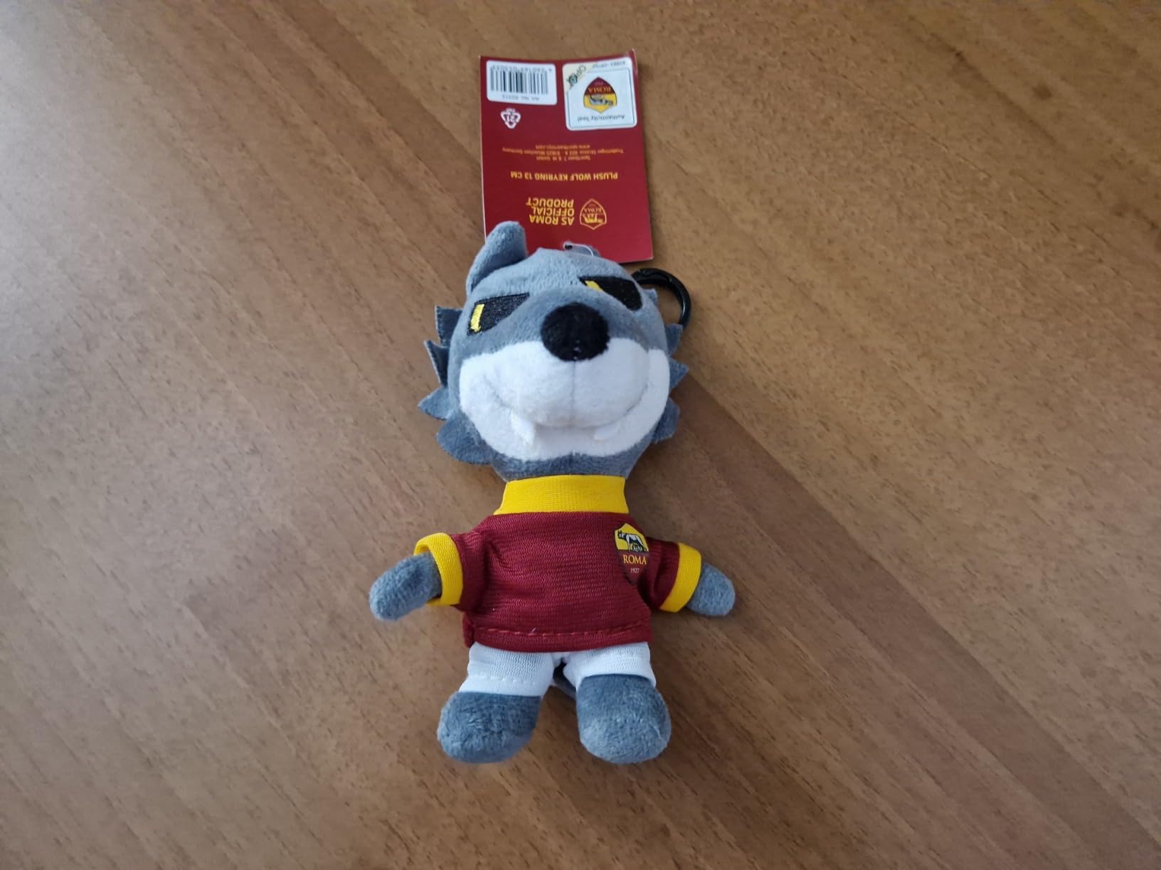 Roma Fanshop Teddy Portachiavi peluche orsetto ufficiale