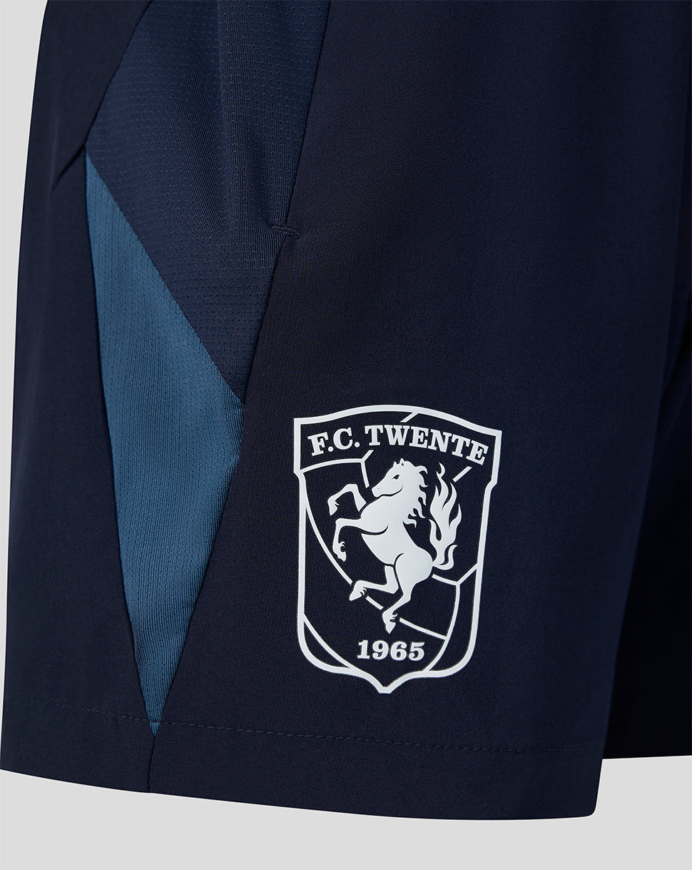 FC Twente Training 26/27 Shorts Blu Navy con Tasche Junior