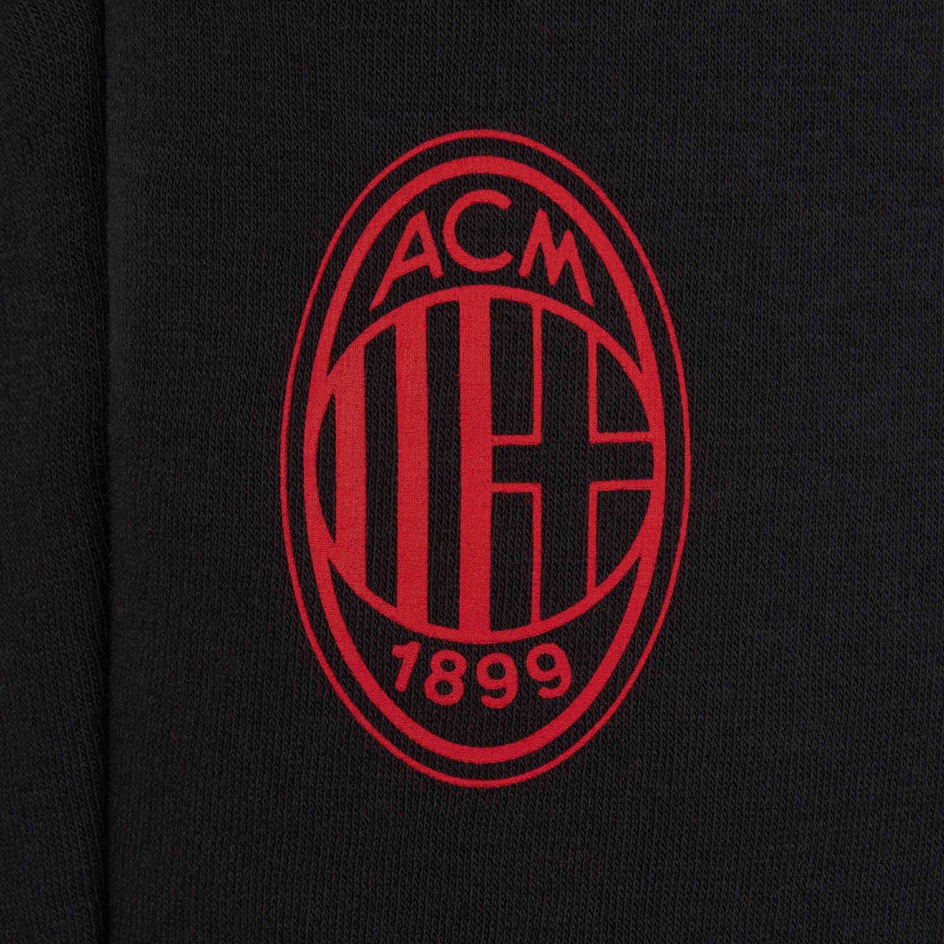 AC Milan Essential Pantaloni Tuta Uomo Neri Cotone