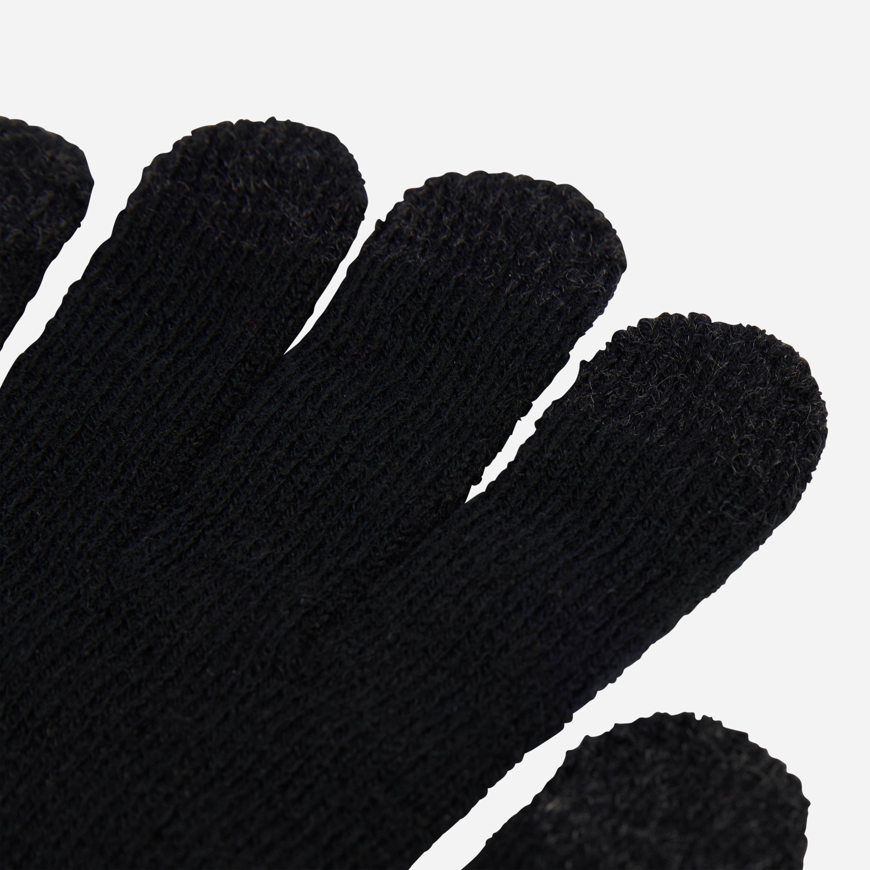 AC Milan Accessori Black Gloves guanti neri touchscreen