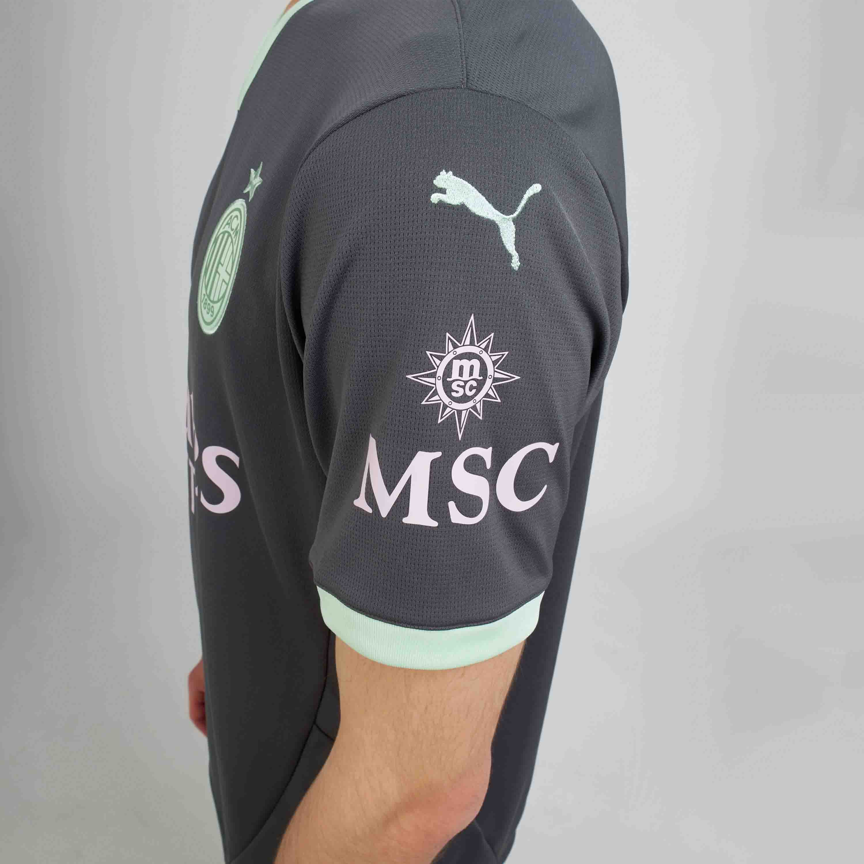 Milan Third 2024/25 Maglia Uomo Replica DRYCELL Taglia Regolare