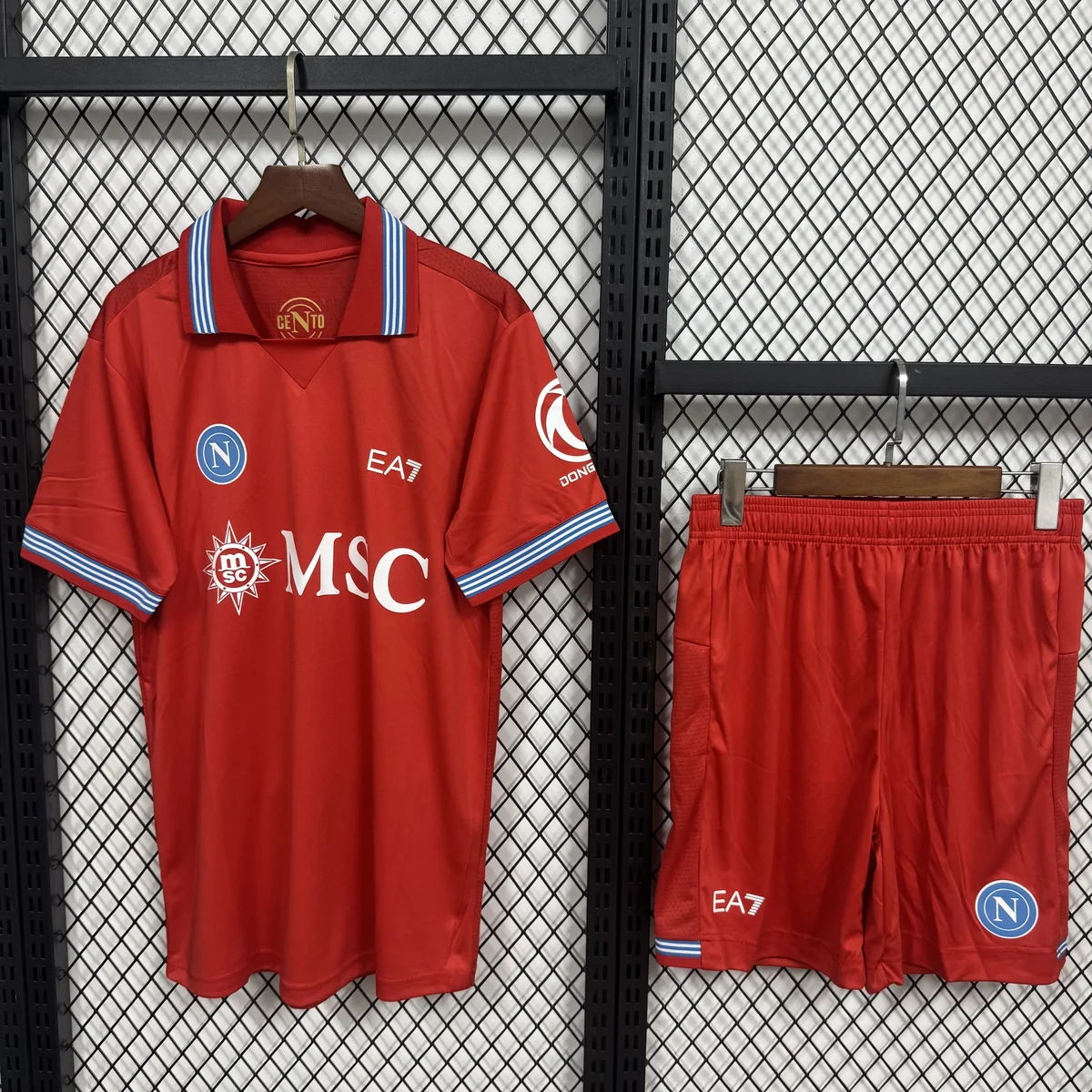 Tifoso Store Completi Napoli Terza 2026/27 completo rosso