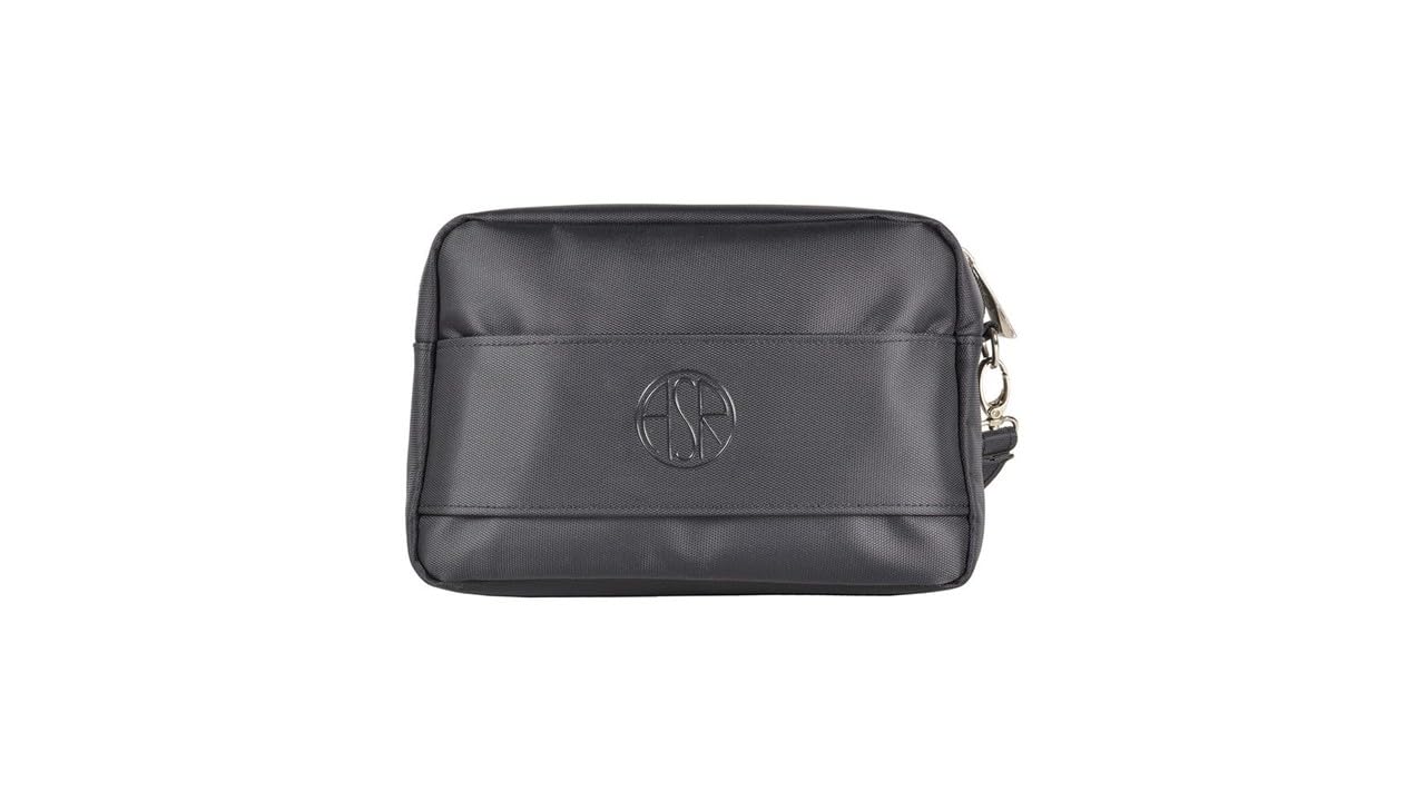 Roma Fanshop Accessori Pochette Tessuto AS Roma nera