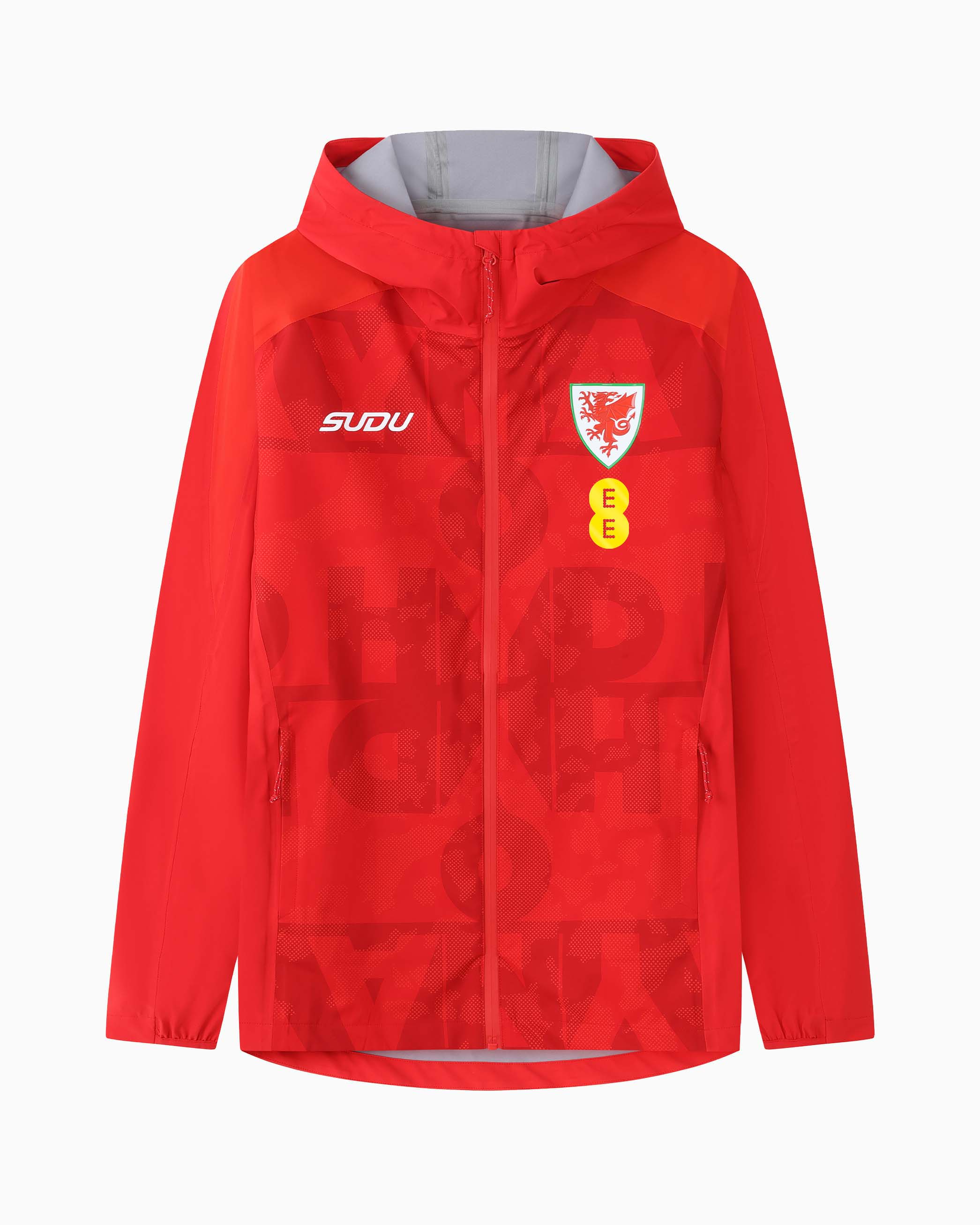 Wales Pre-Match SUDU 2026-28 giacca leggera traspirante