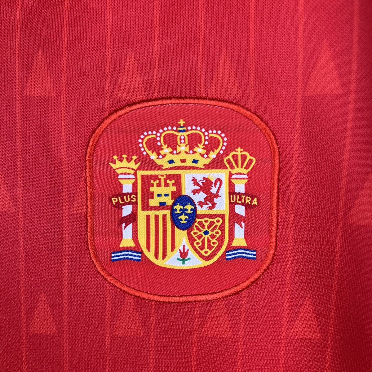 Spagna Prima Maglia Retro 1988/91 maglia calcio rossa home