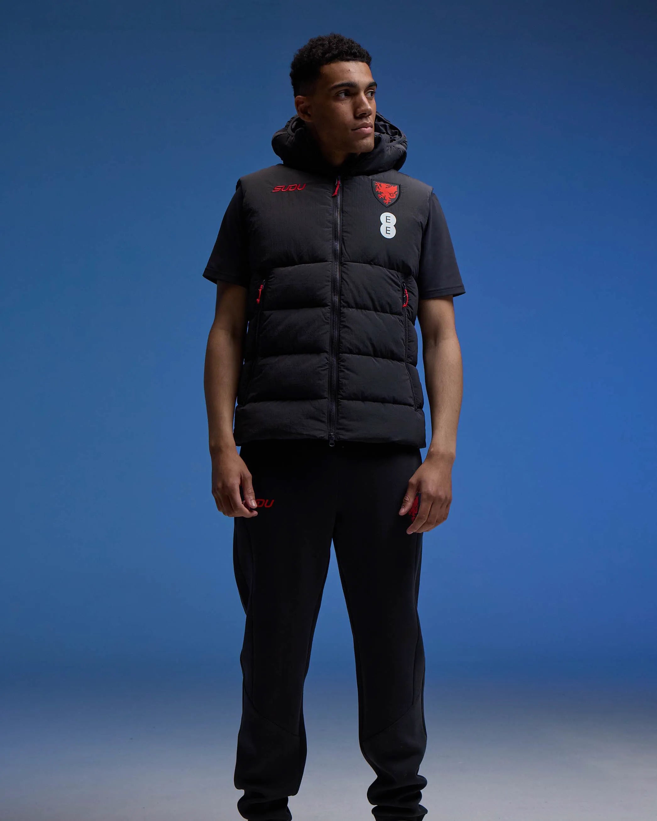 Wales Travel SUDU 2026-28 gilet smanicato nero
