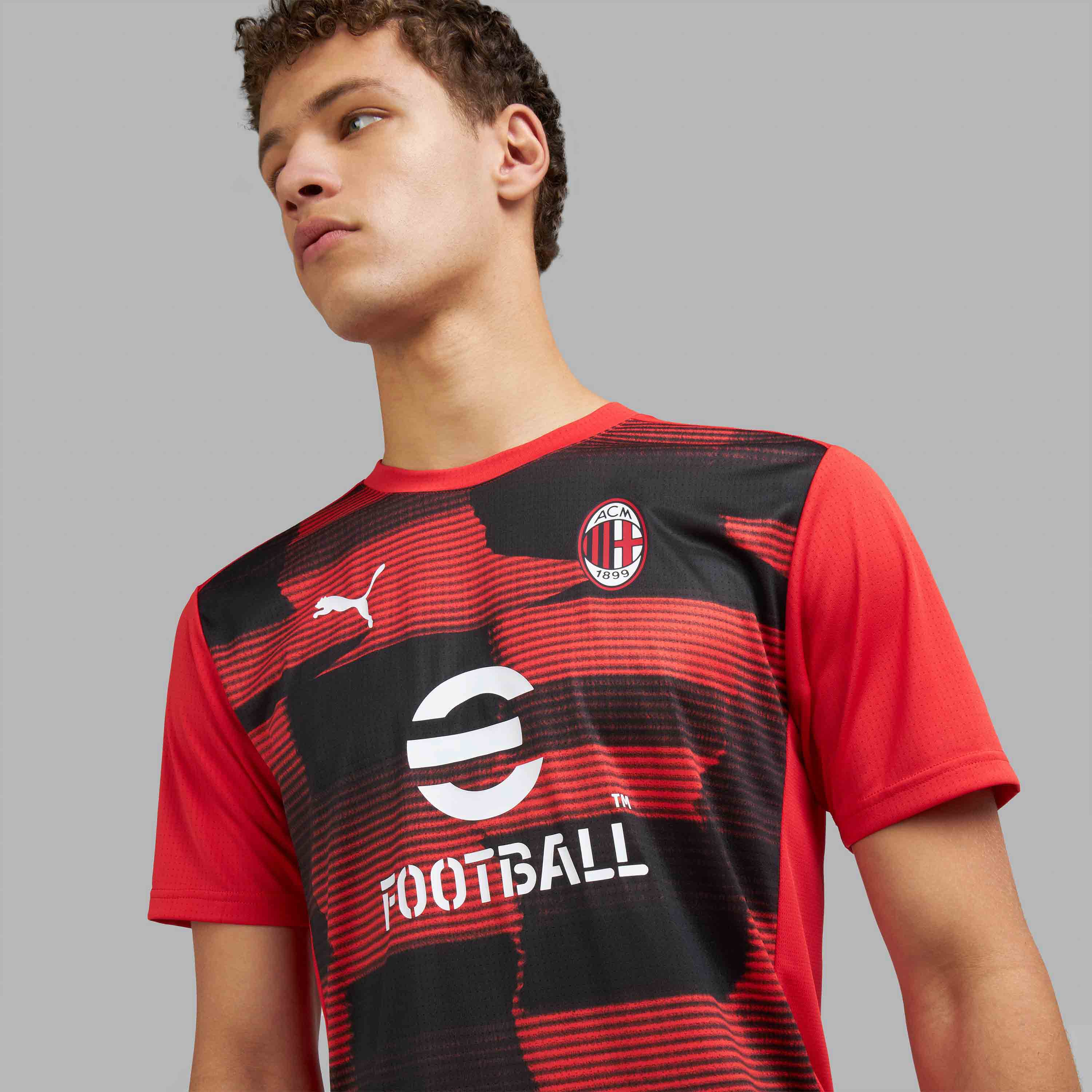 AC Milan Prematch 2024/25 maglia prematch M Drycell