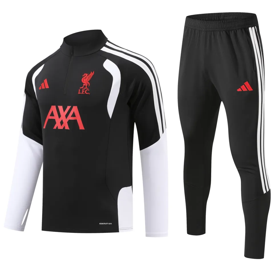 Tifoso Store Liverpool Tuta Nera 2026/27 bambino mezza zip