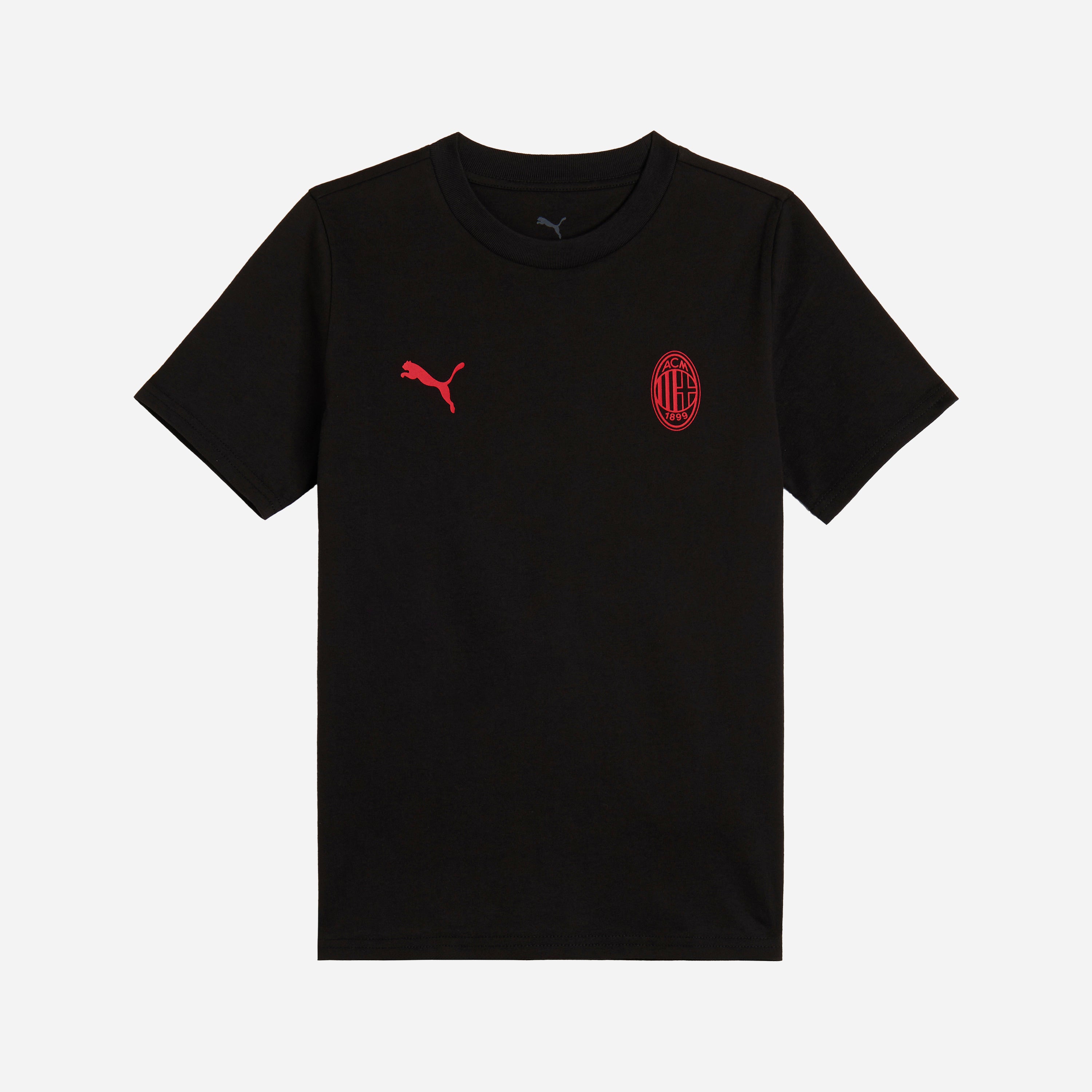 AC Milan Magliette Essential T-Shirt Bimbo Nero 8 Anni