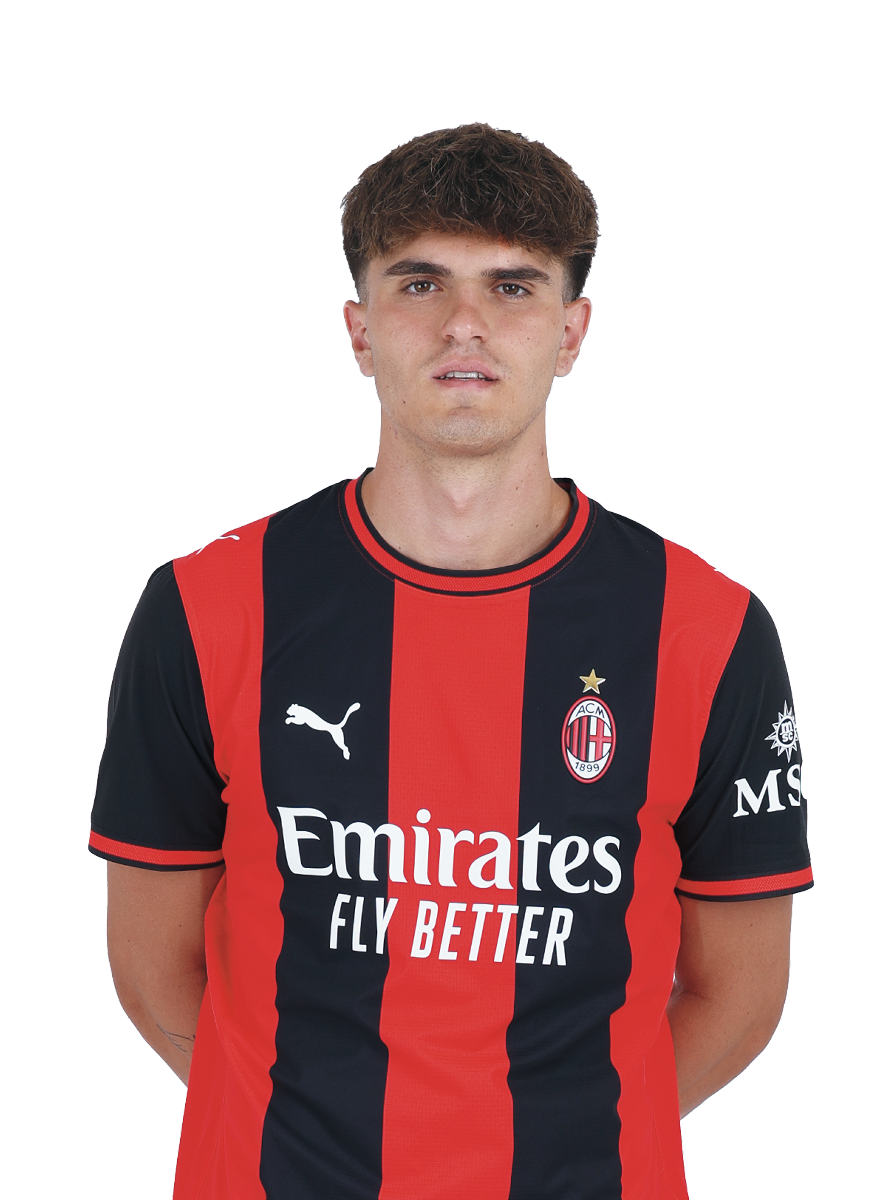 AC Milan Bartesaghi 33 kit gara maglia uomo