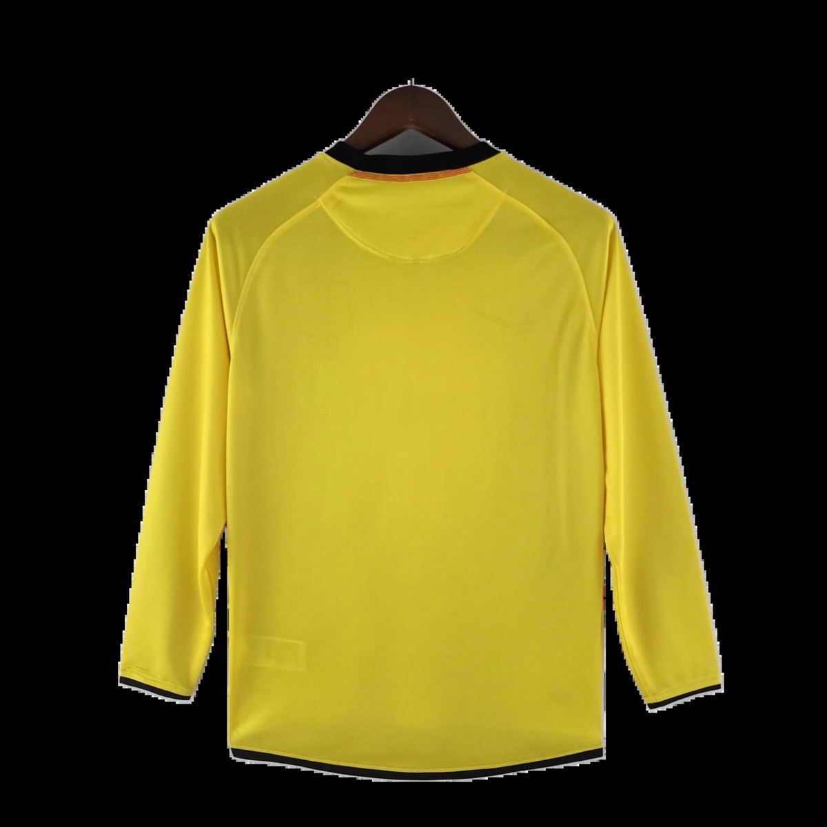 Barcellona Seconda Maglia 2008/09 gialla manica lunga S-XXL