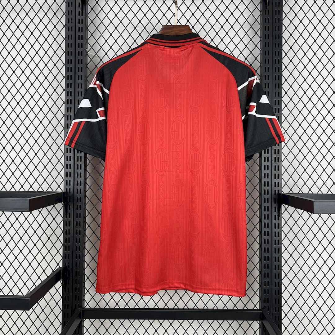 Tifoso Store Milan 1997/98 Maglia Rossa Fan Opel Lotto
