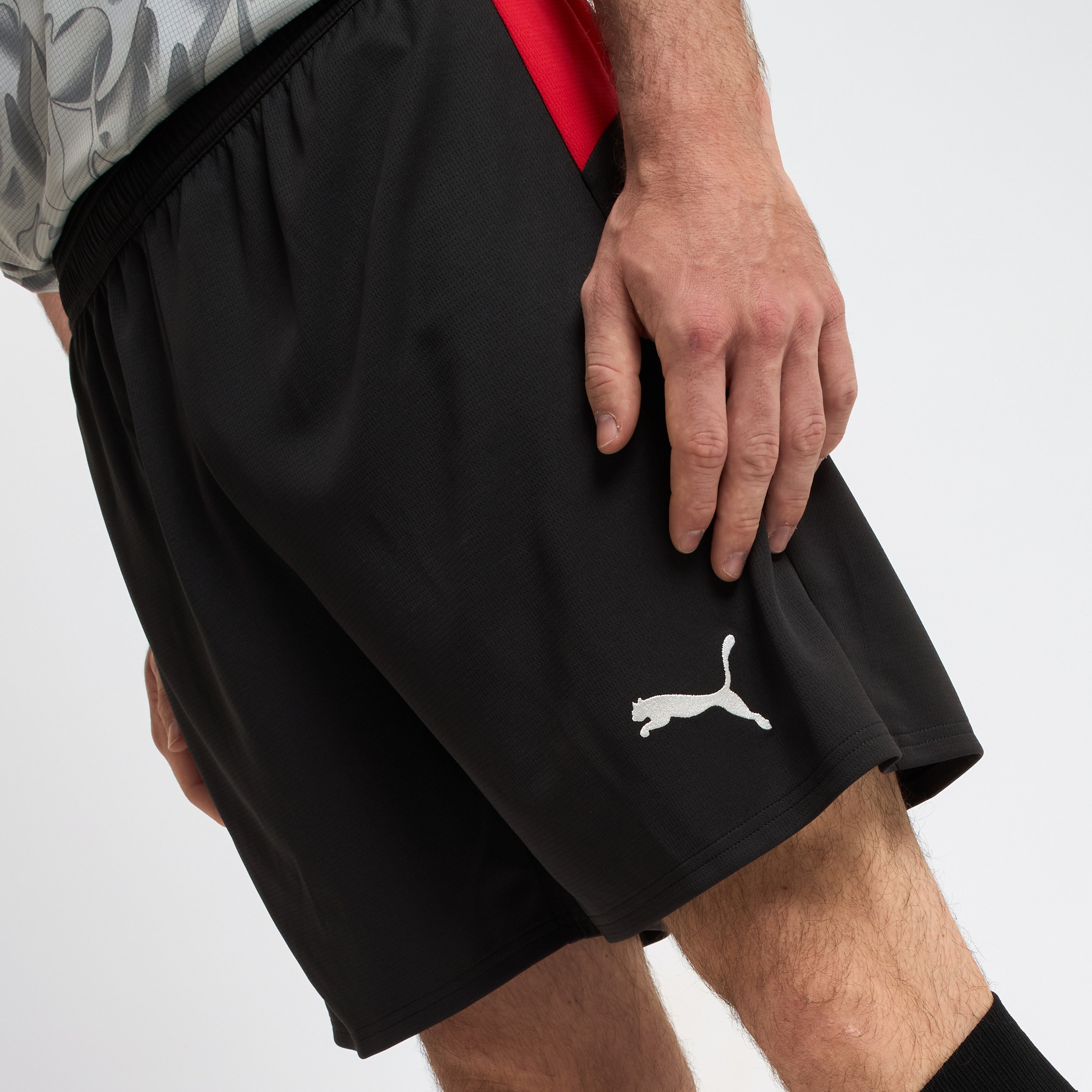 AC Milan Kit Gara Milan Home 2025/26 Pantaloncini Uomo Neri
