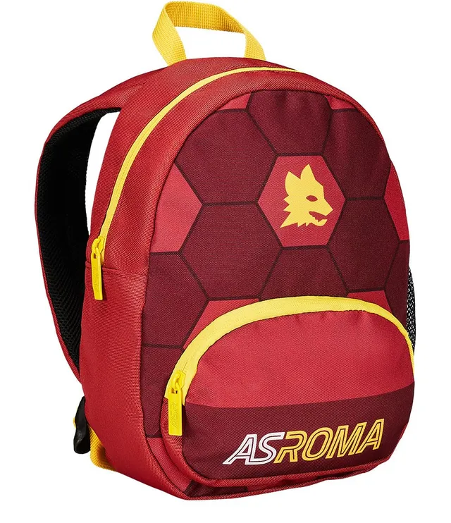 AS Roma Seven zaino asilo small nero bambino