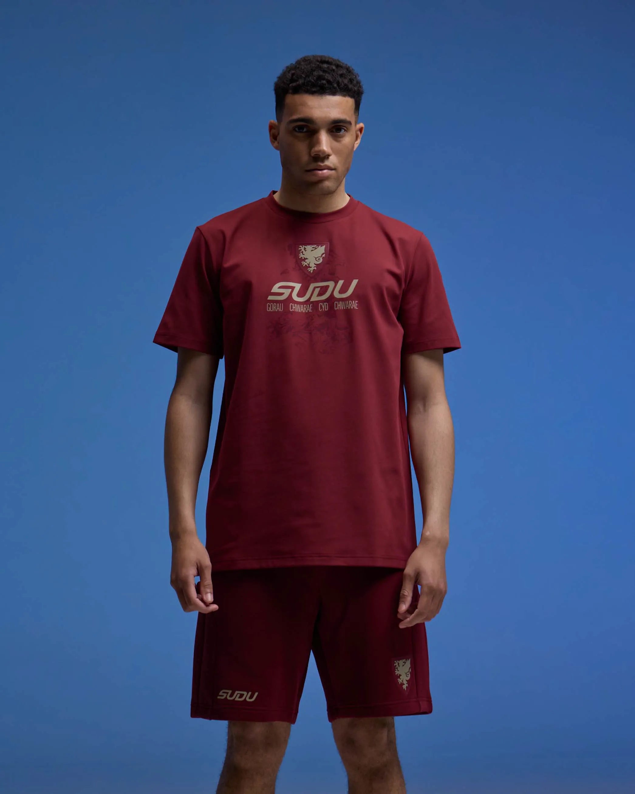 Wales SUDU 2026-28 maglia tifoso home travel bordeaux