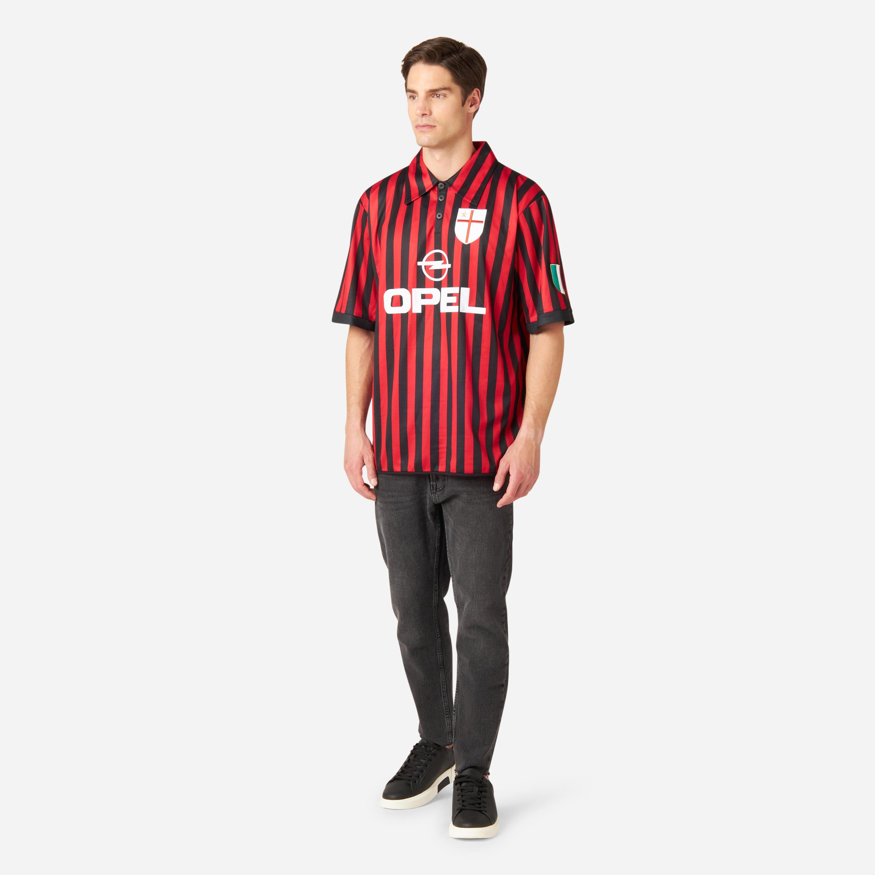 AC Milan Centenary 2000 maglia retro uomo strisce rossonere